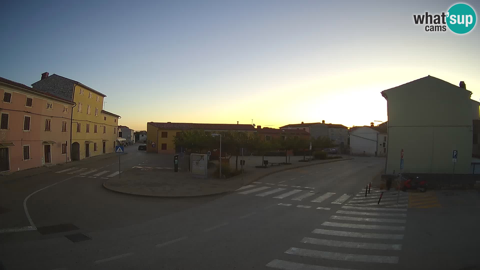 Bale, webcam de la plaza La Musa – Istria – Croacia