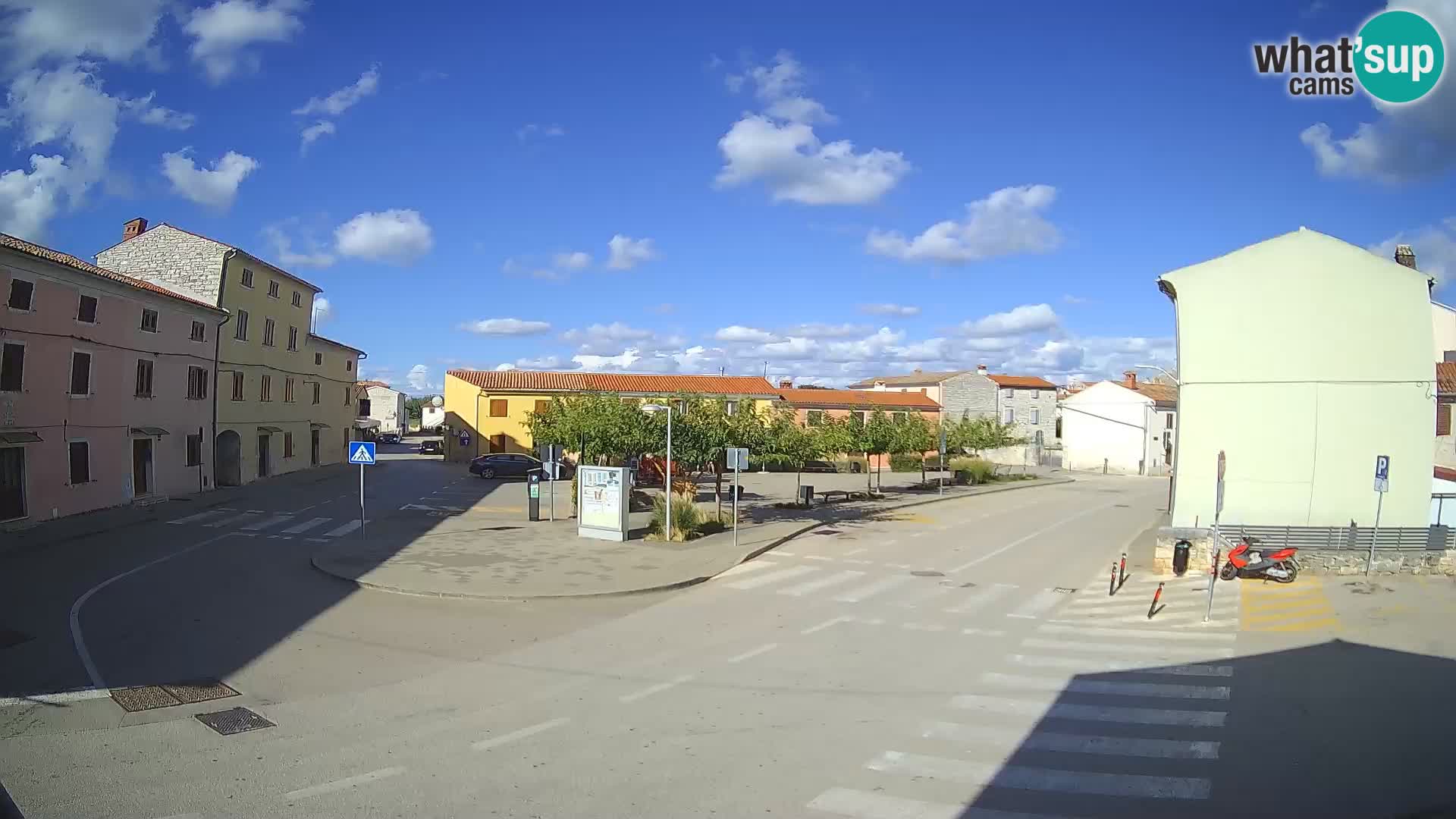 Bale, webcam de la plaza La Musa – Istria – Croacia