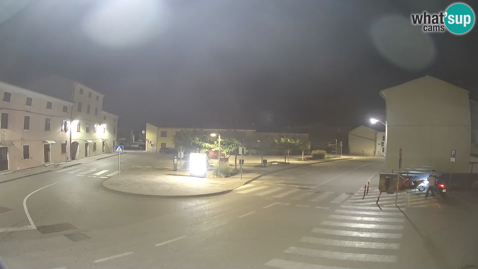 Bale, webcam de la place La Musa – Istrie – Croatie