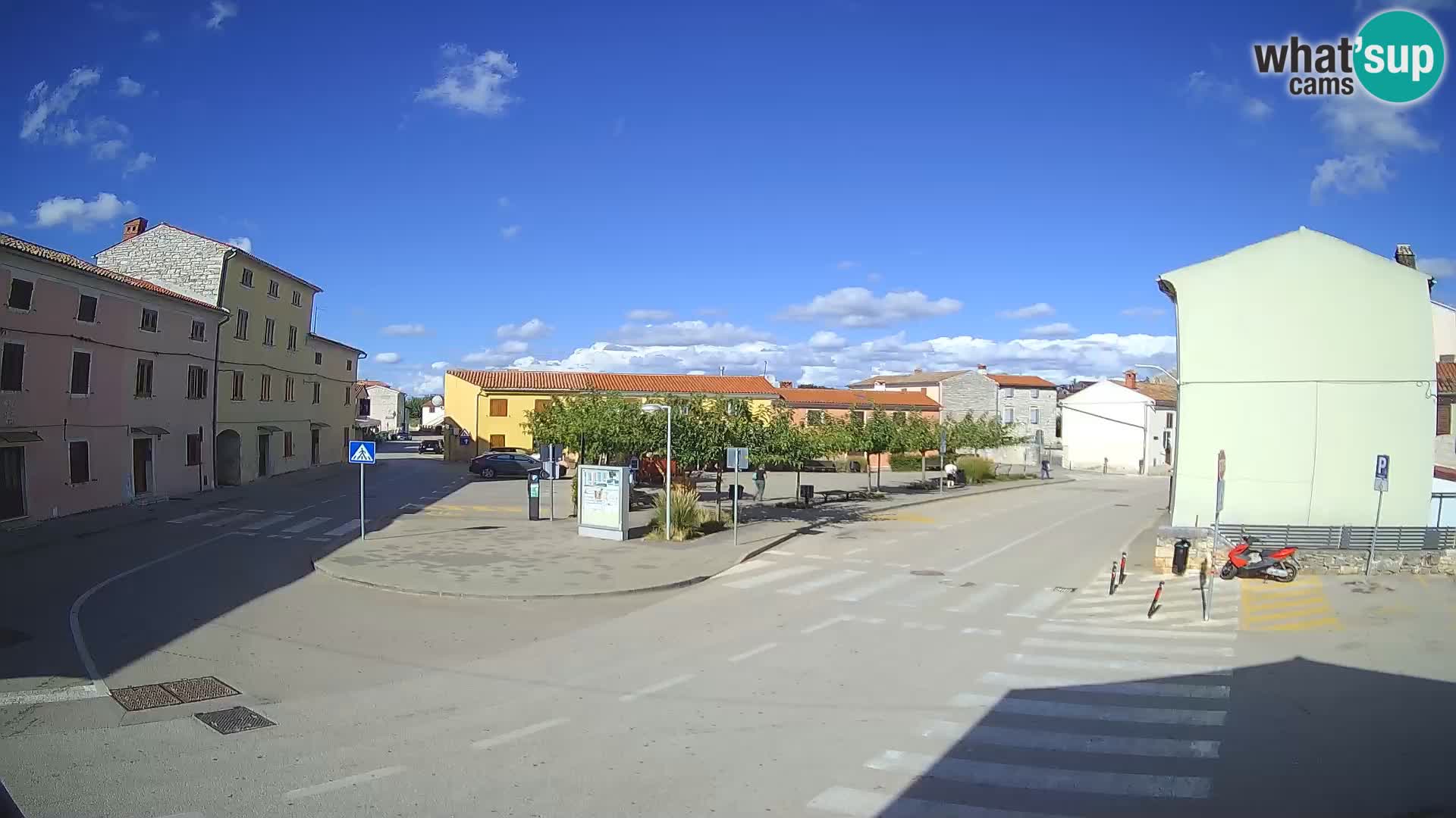 Bale, webcam de la plaza La Musa – Istria – Croacia