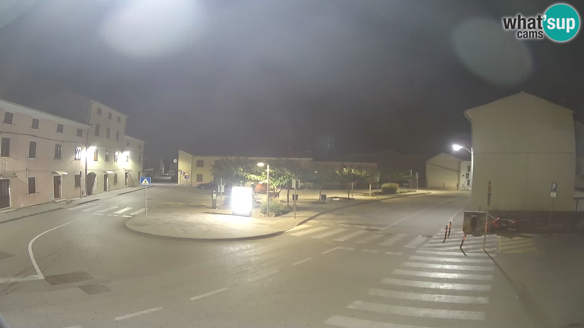 Bale, webcam de la place La Musa – Istrie – Croatie
