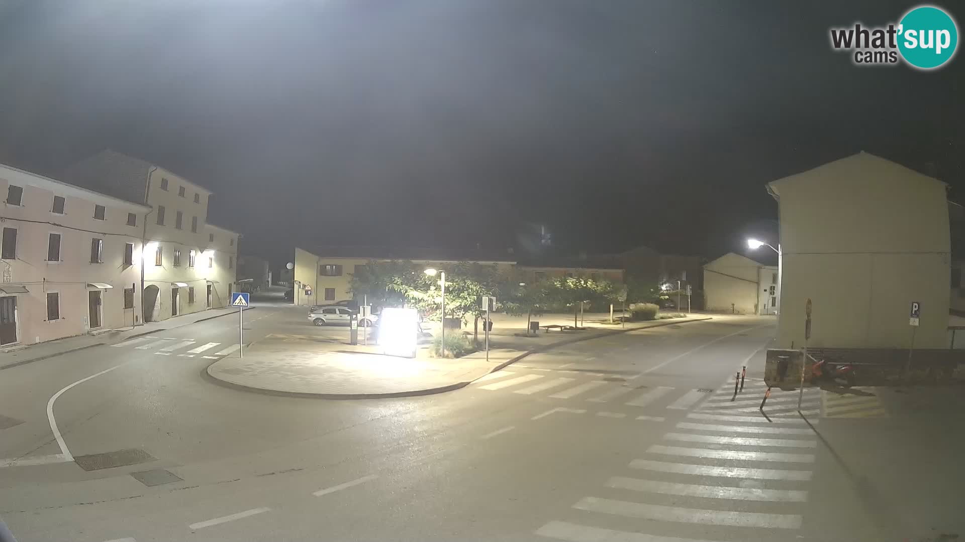 Bale, webcam de la place La Musa – Istrie – Croatie