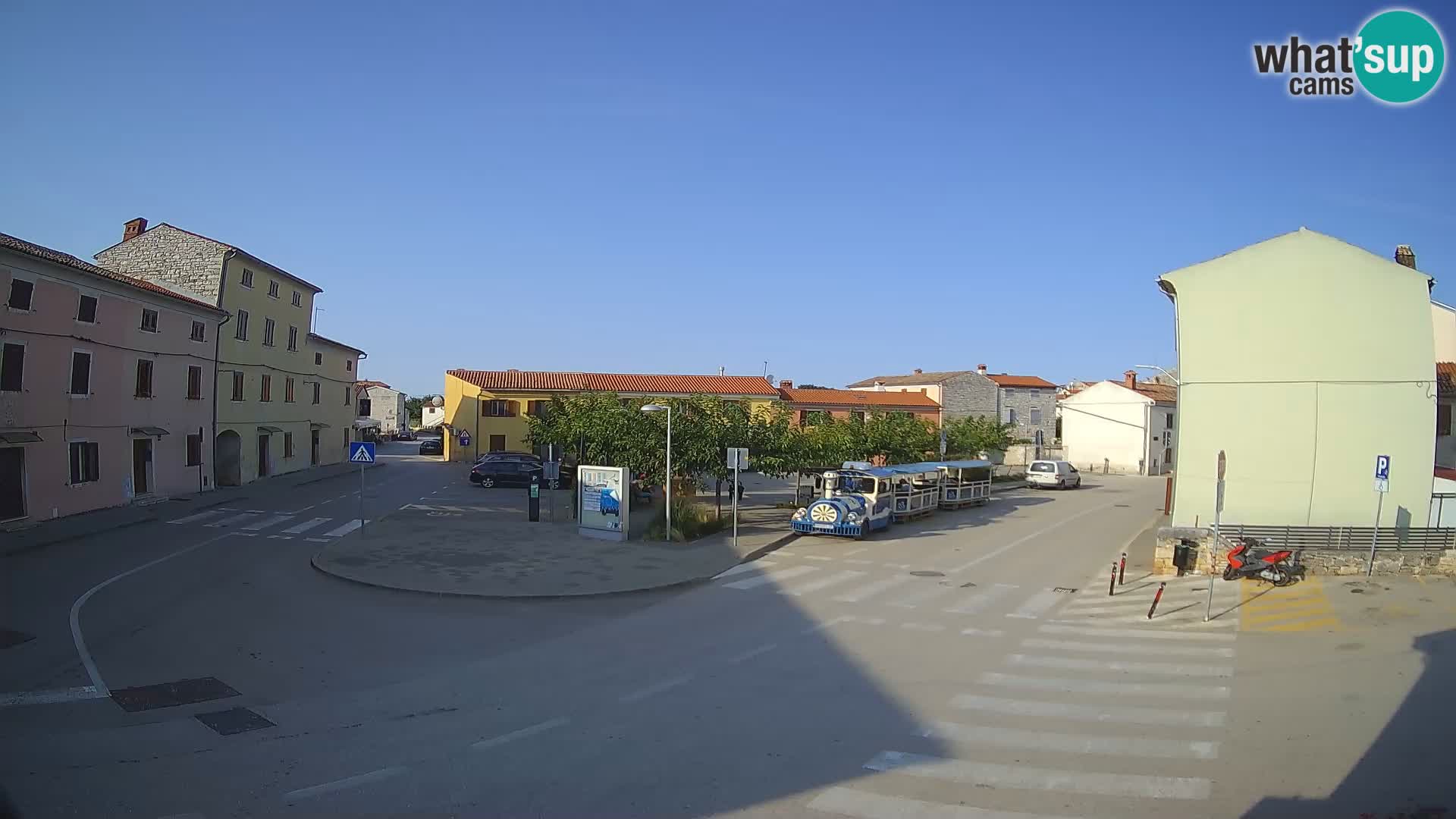 Bale Trg La Musa webcam – Istria – Croatia