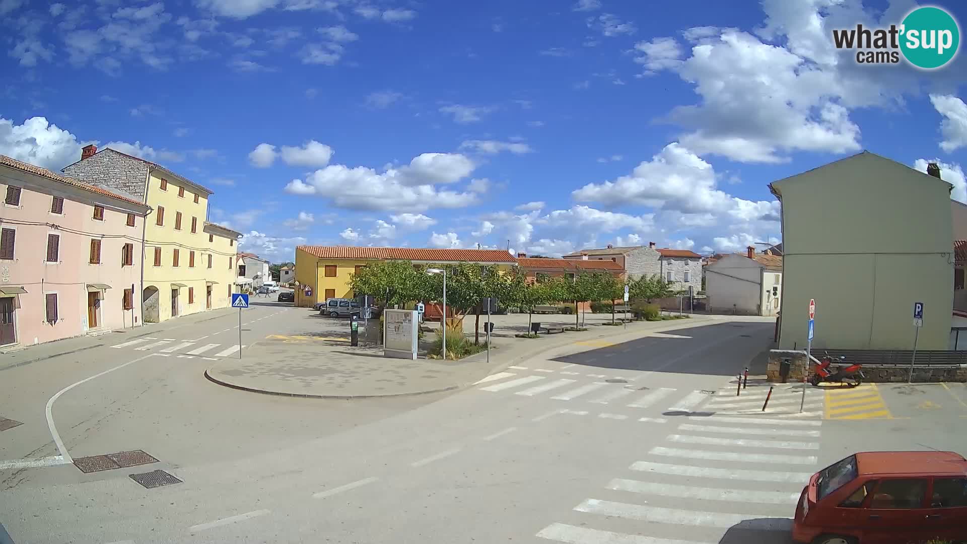 Bale Trg La Musa webcam – Istria – Croatia