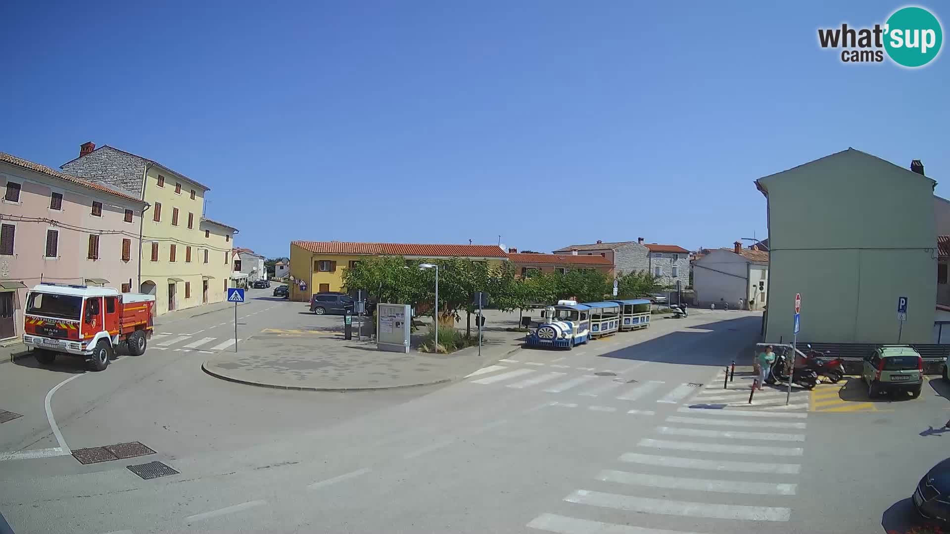 Bale Trg La Musa webcam – Istria – Croatia