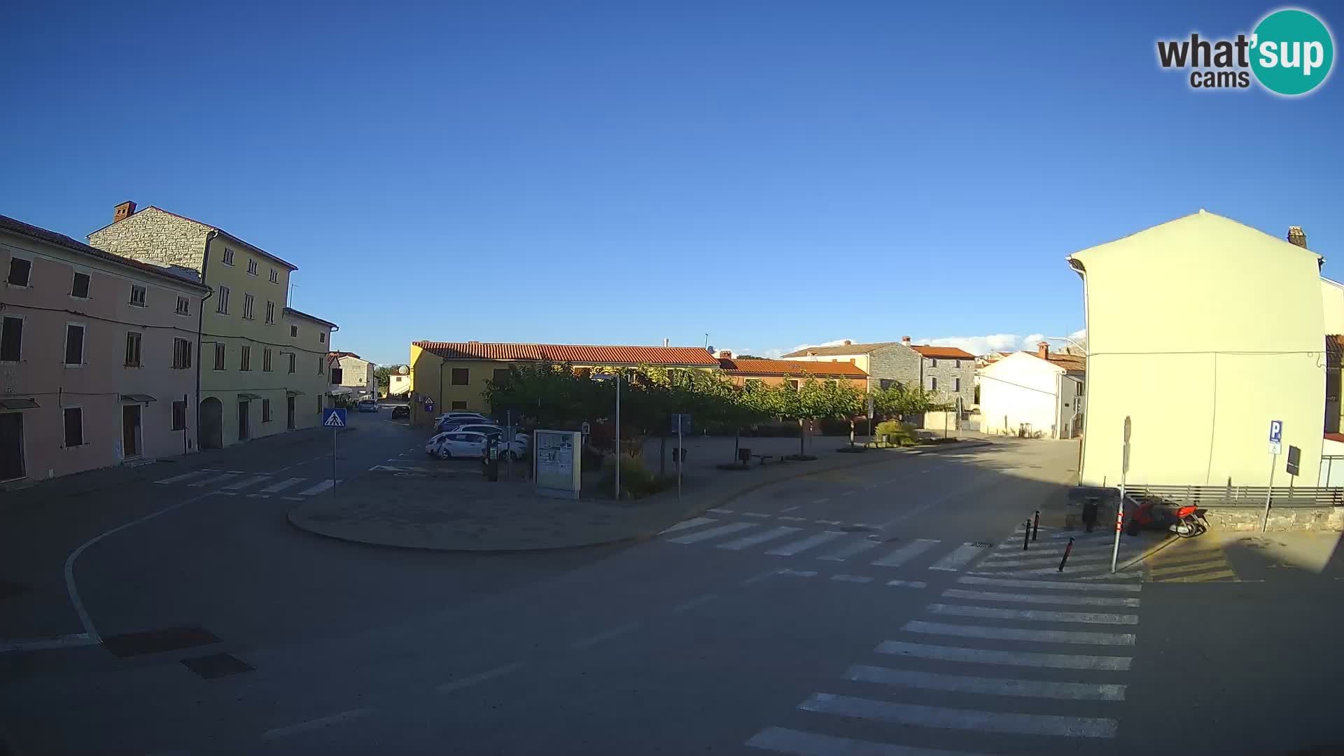 Bale Trg La Musa webcam – Istria – Croatia