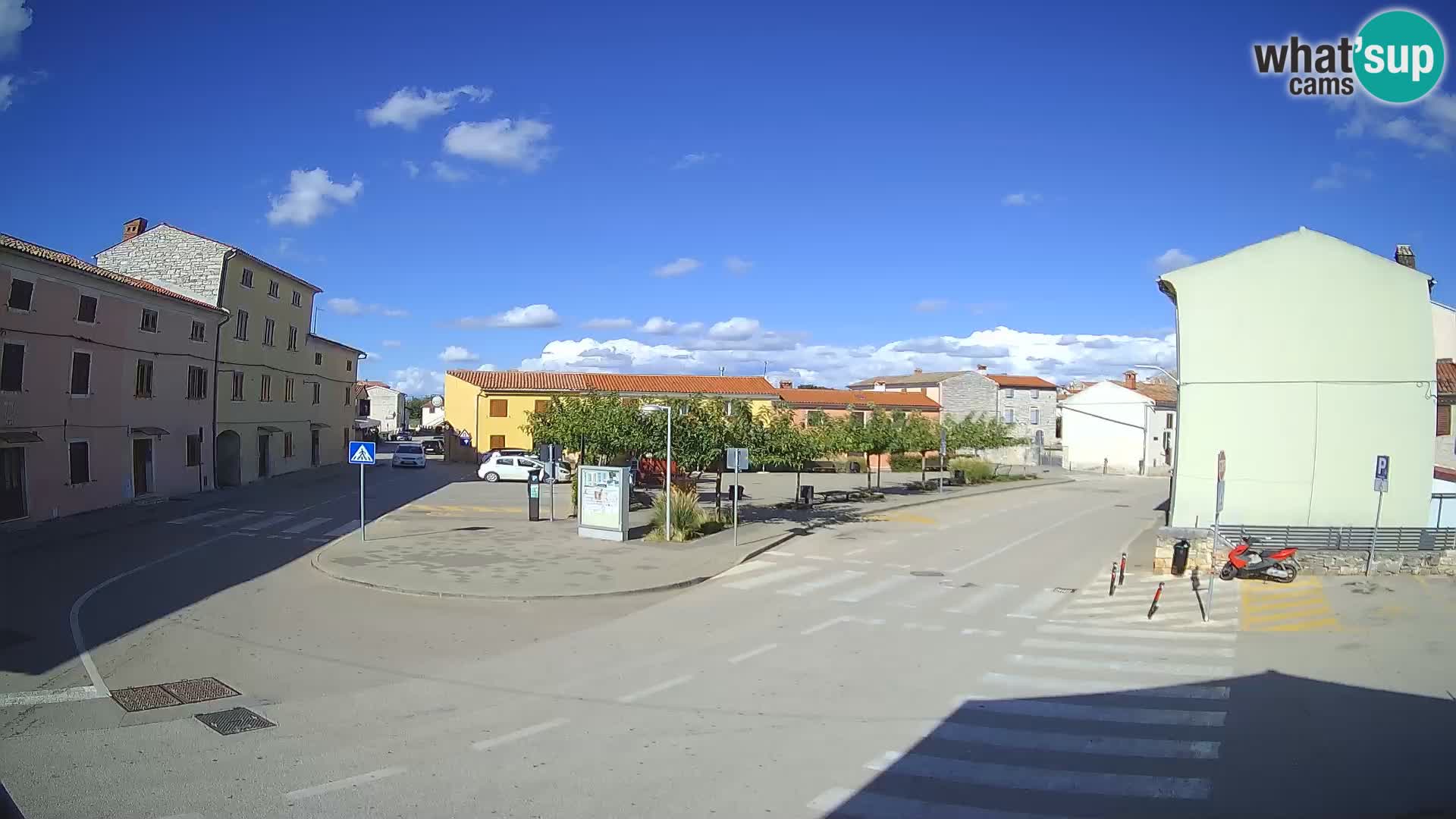 Bale Trg La Musa webcam – Istria – Croatia