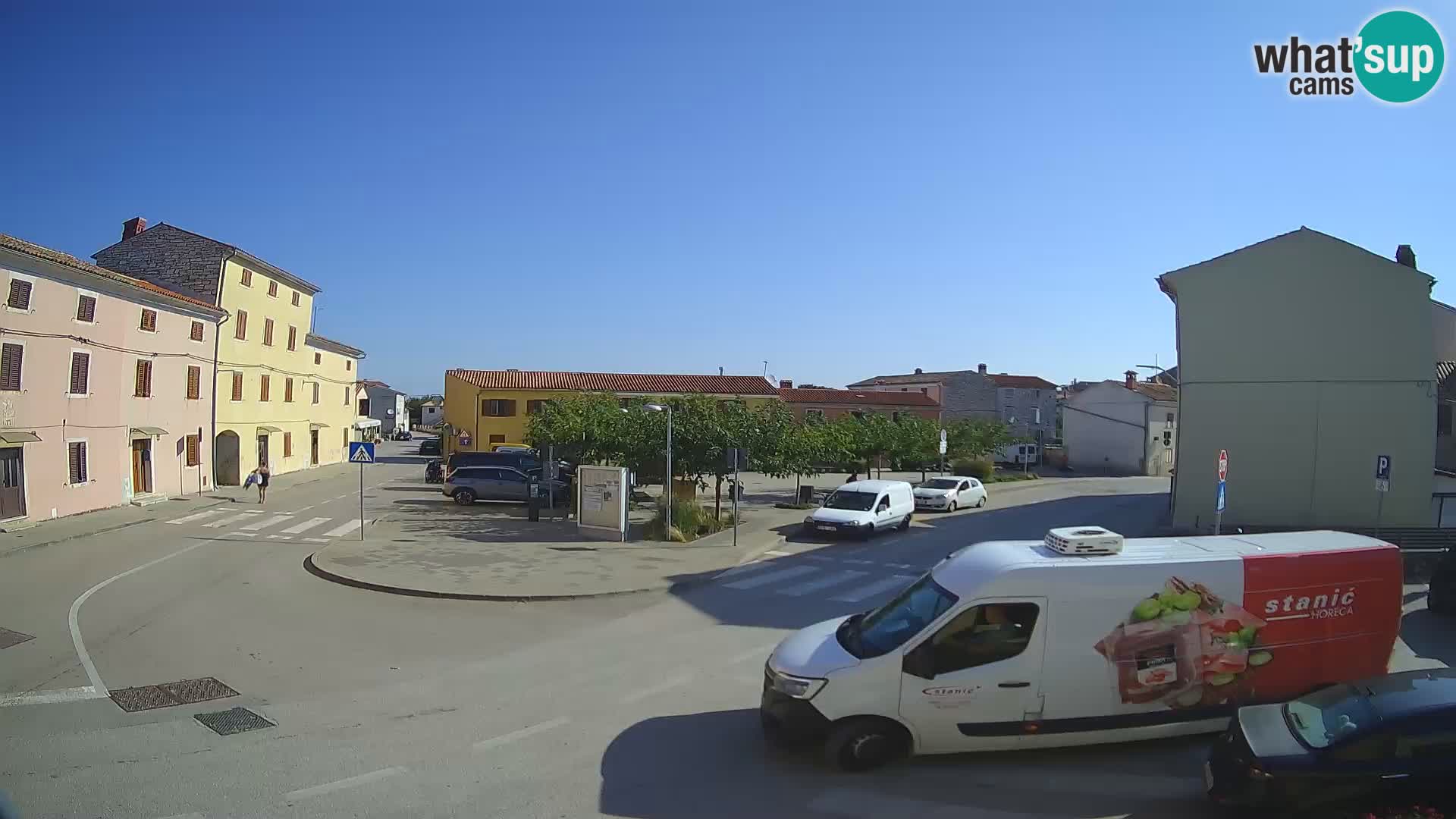 Bale Trg La Musa web kamera – Istra
