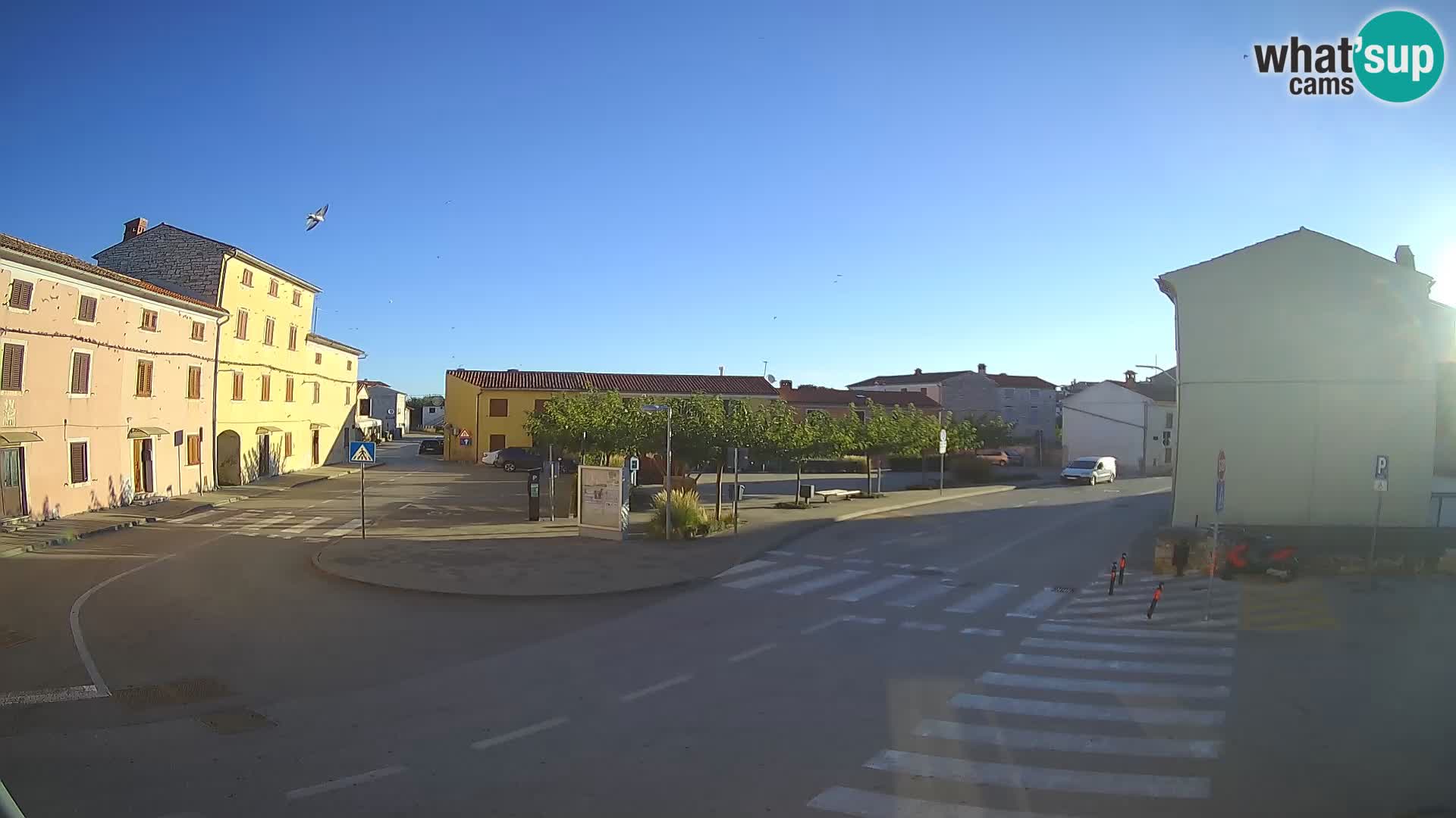 Bale Trg La Musa webcam – Istria – Croatia