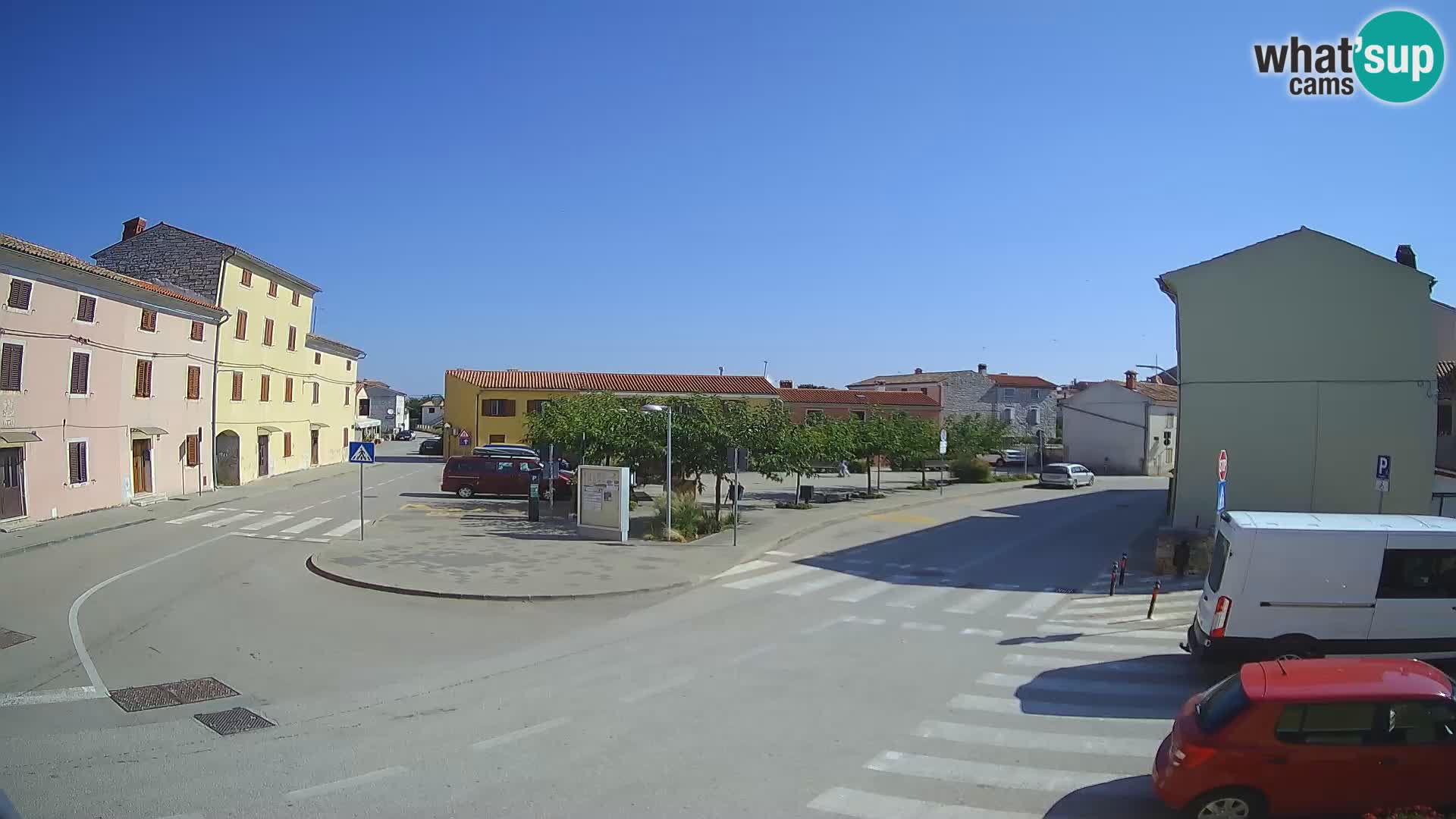 Bale Trg La Musa spletna kamera – Istra – Hrvaška