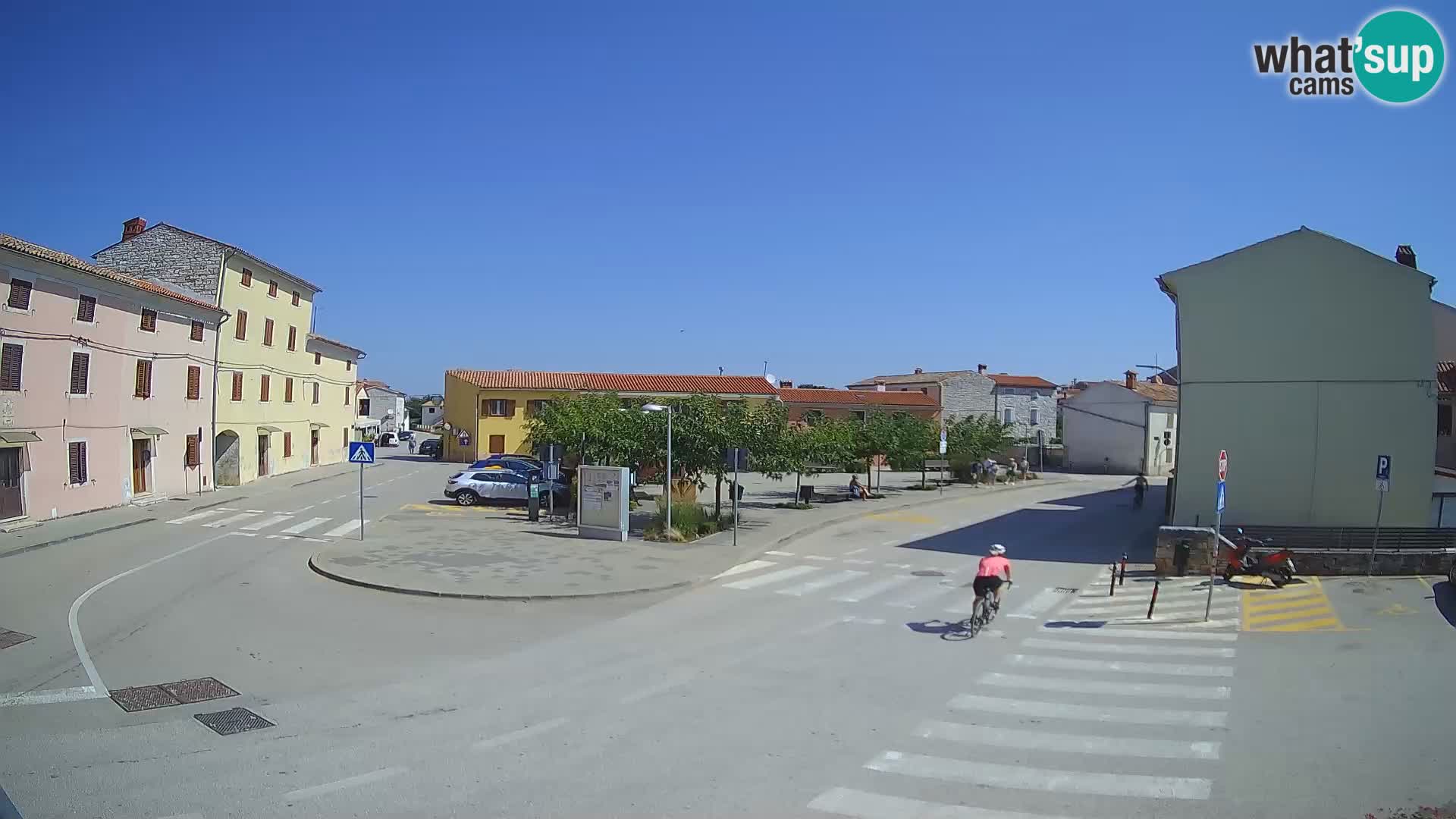 Bale Trg La Musa spletna kamera – Istra – Hrvaška
