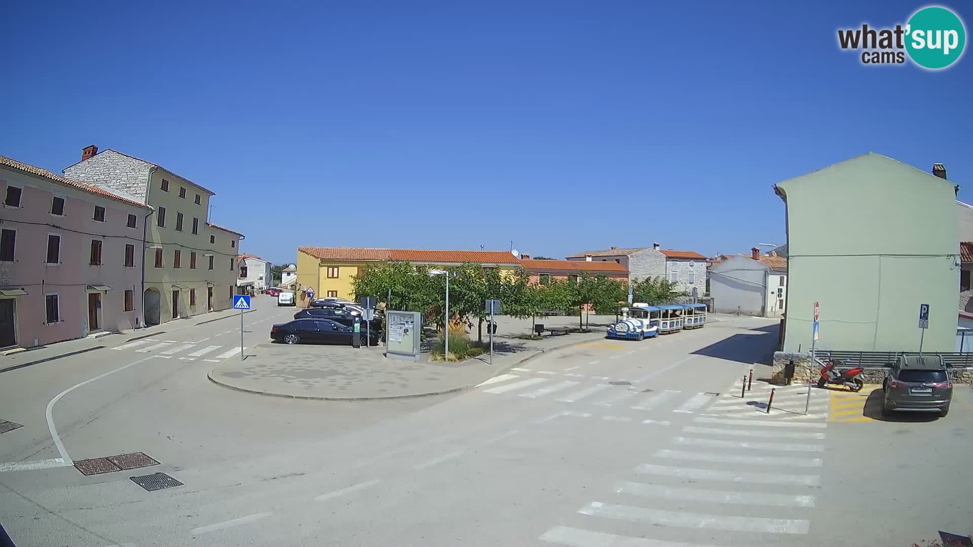 Bale, webcam de la plaza La Musa – Istria – Croacia