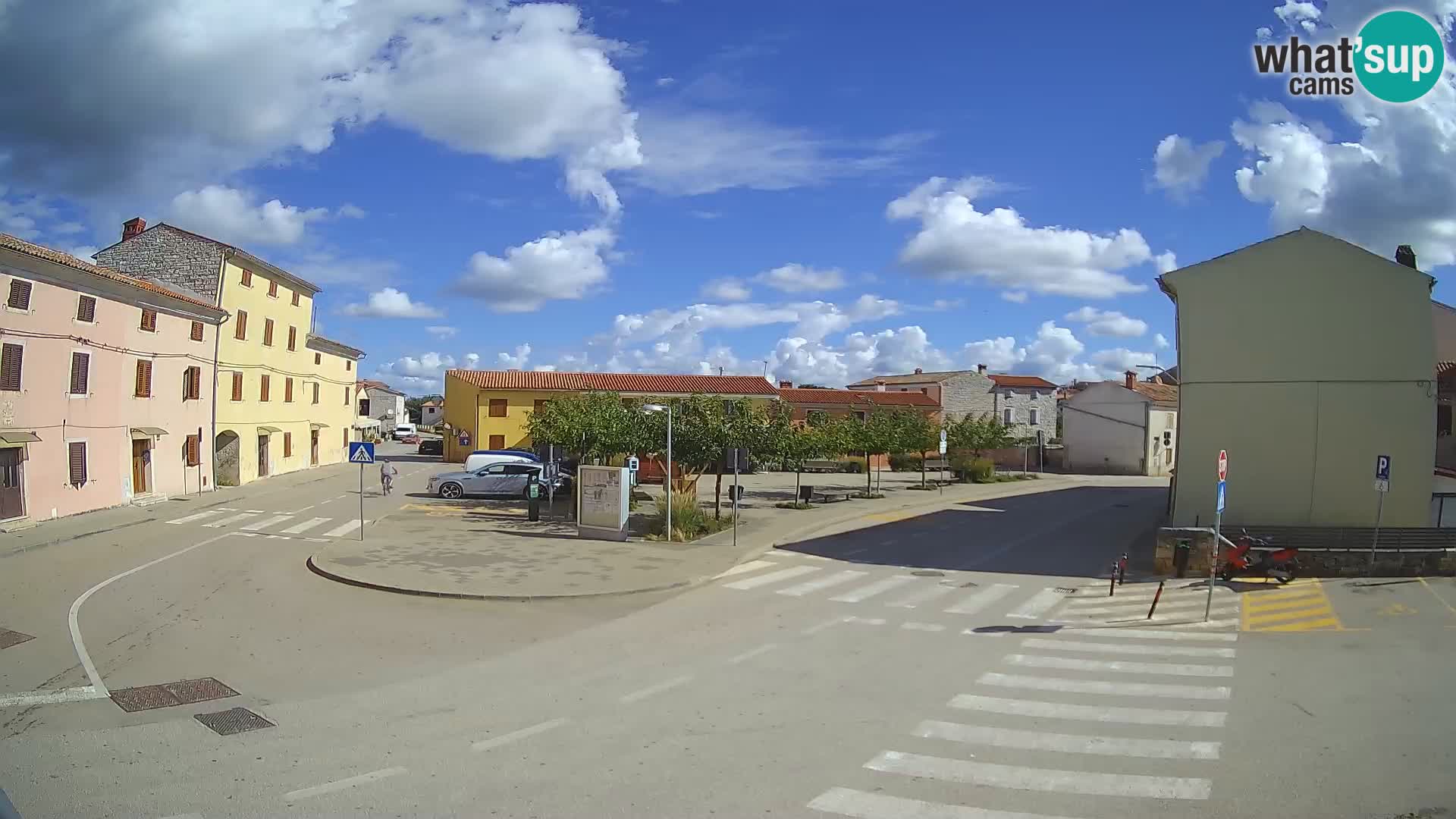 Bale, webcam de la plaza La Musa – Istria – Croacia