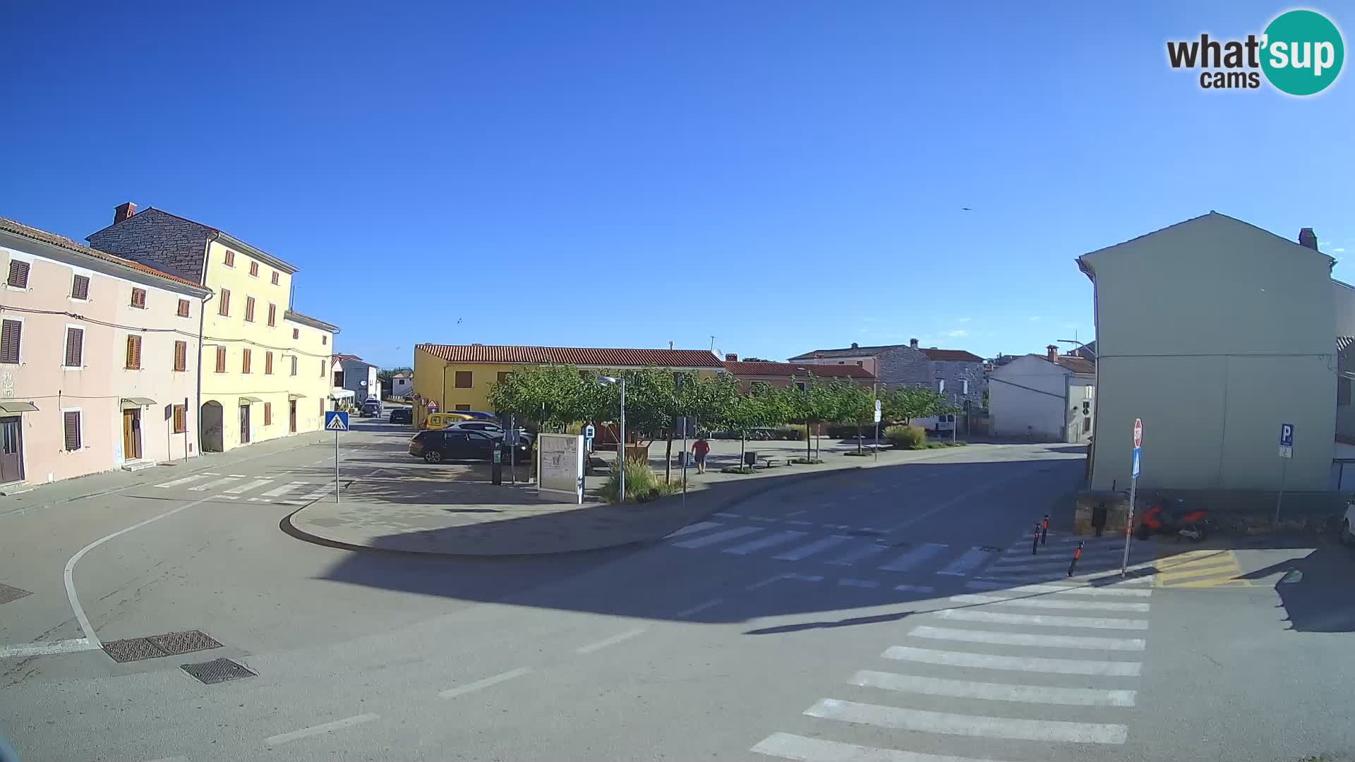 Bale, webcam de la plaza La Musa – Istria – Croacia