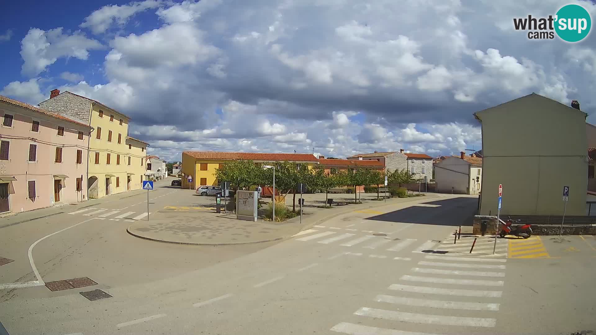 Bale, webcam de la plaza La Musa – Istria – Croacia