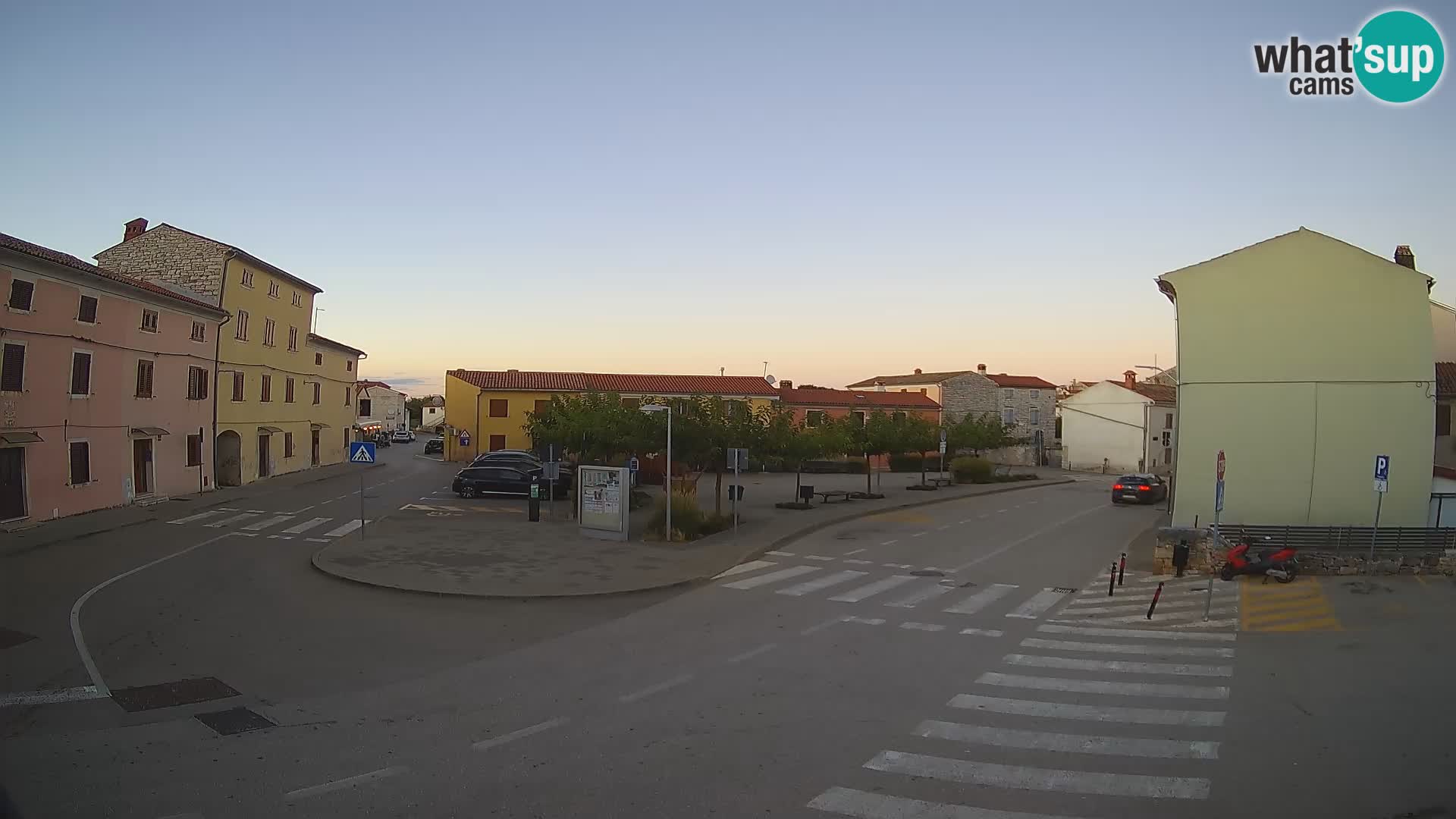 Bale Trg La Musa webcam – Istria – Croatia
