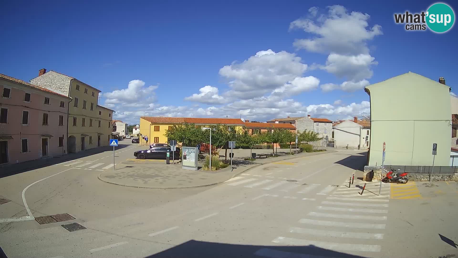 Bale, webcam de la plaza La Musa – Istria – Croacia