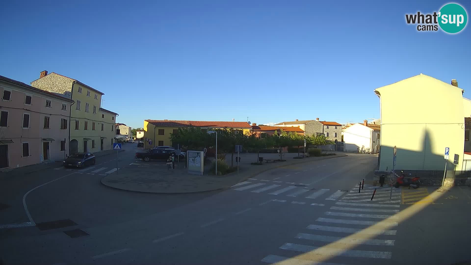 Bale Trg La Musa spletna kamera – Istra – Hrvaška