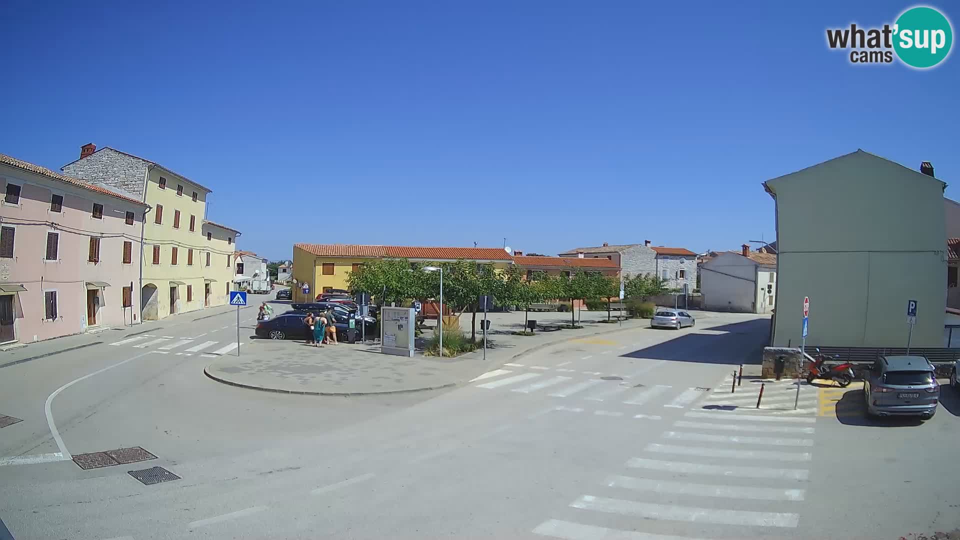 Bale Trg La Musa spletna kamera – Istra – Hrvaška
