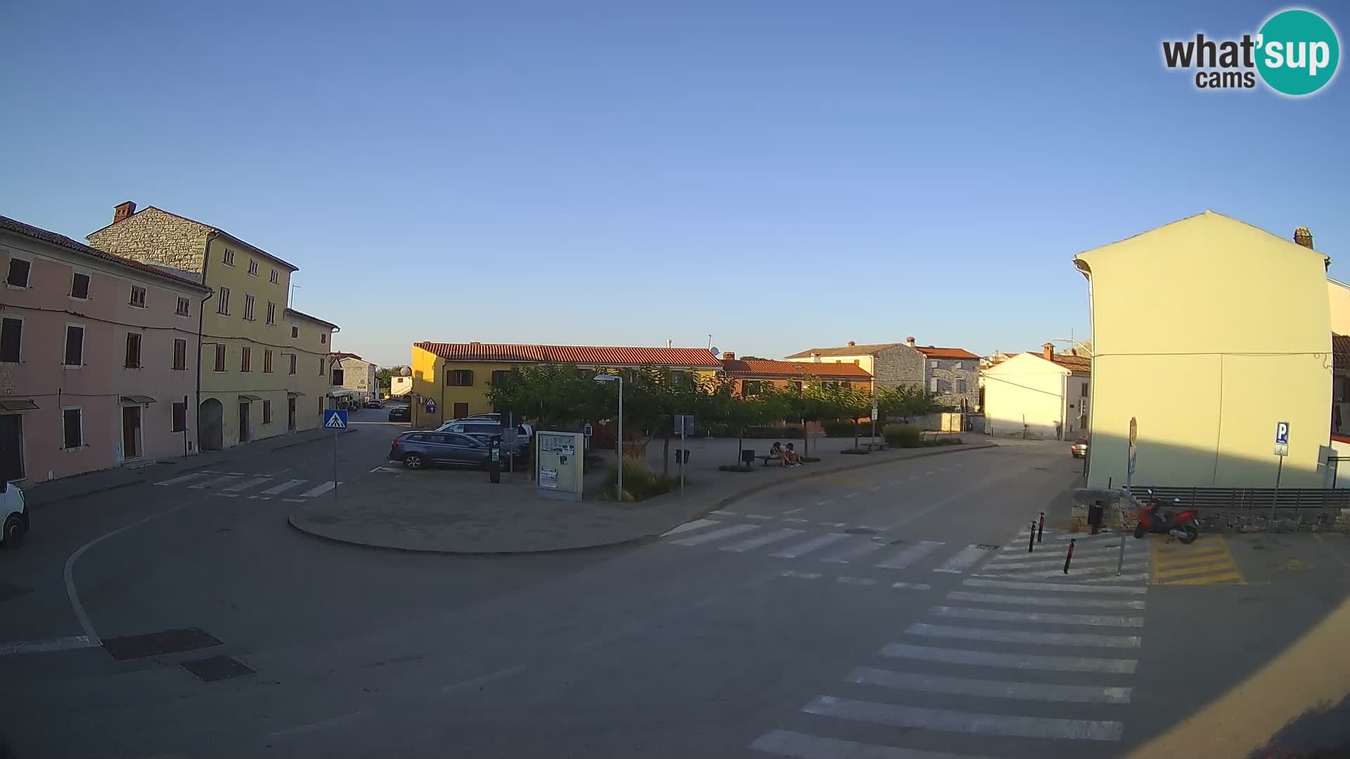 Bale Trg La Musa webcam – Istria – Croatia