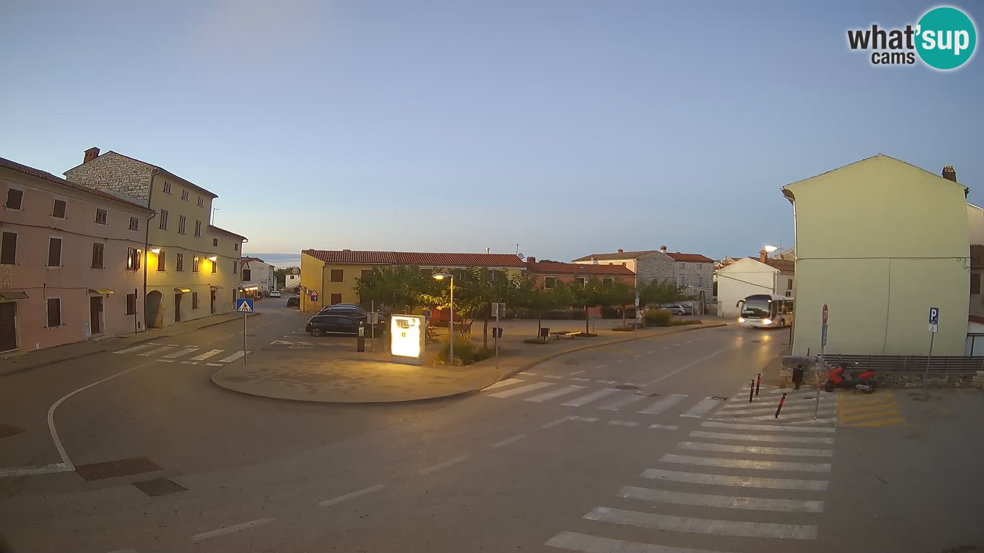 Bale Trg La Musa webcam – Istria – Croatia