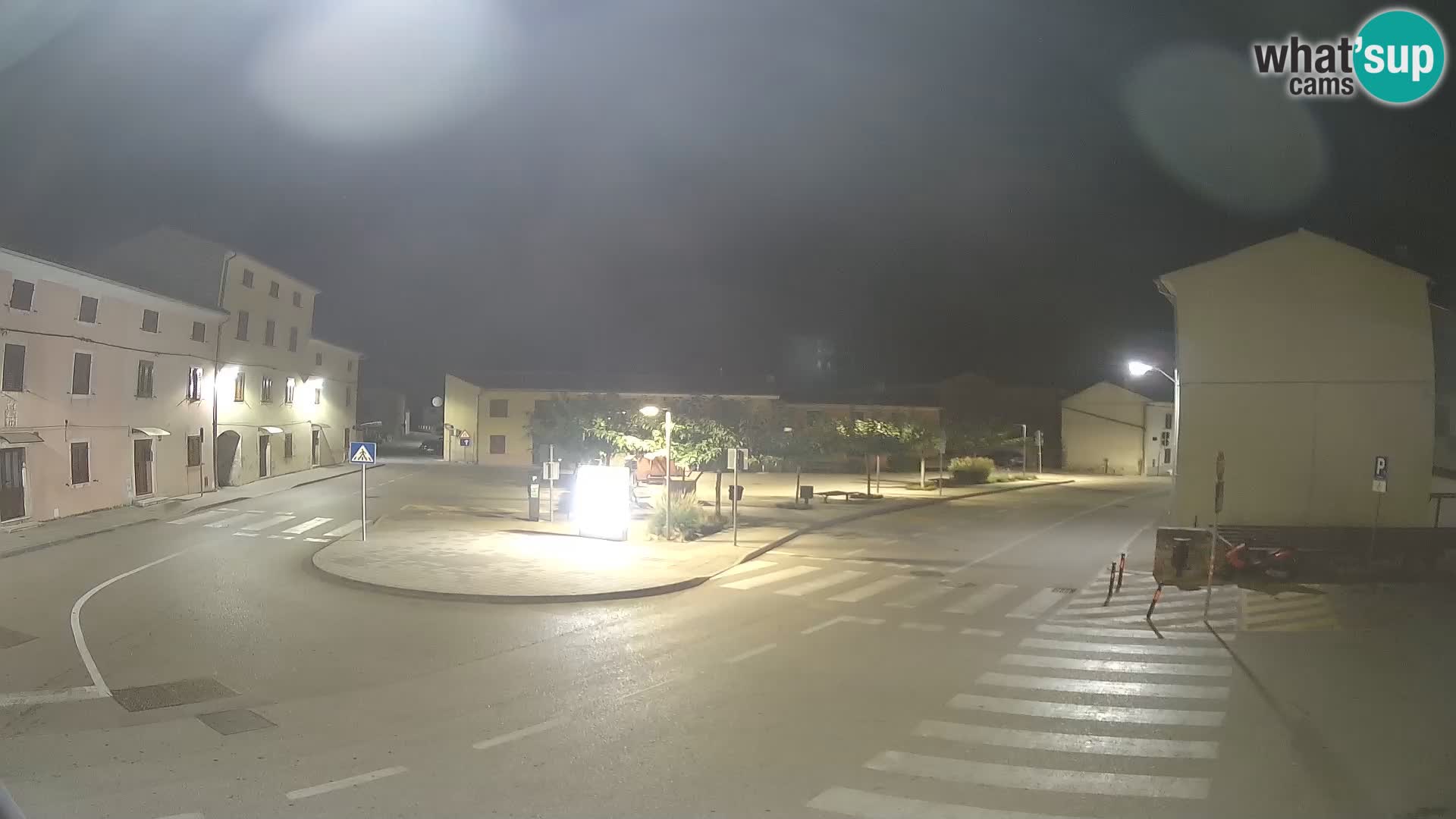 Bale, webcam de la place La Musa – Istrie – Croatie