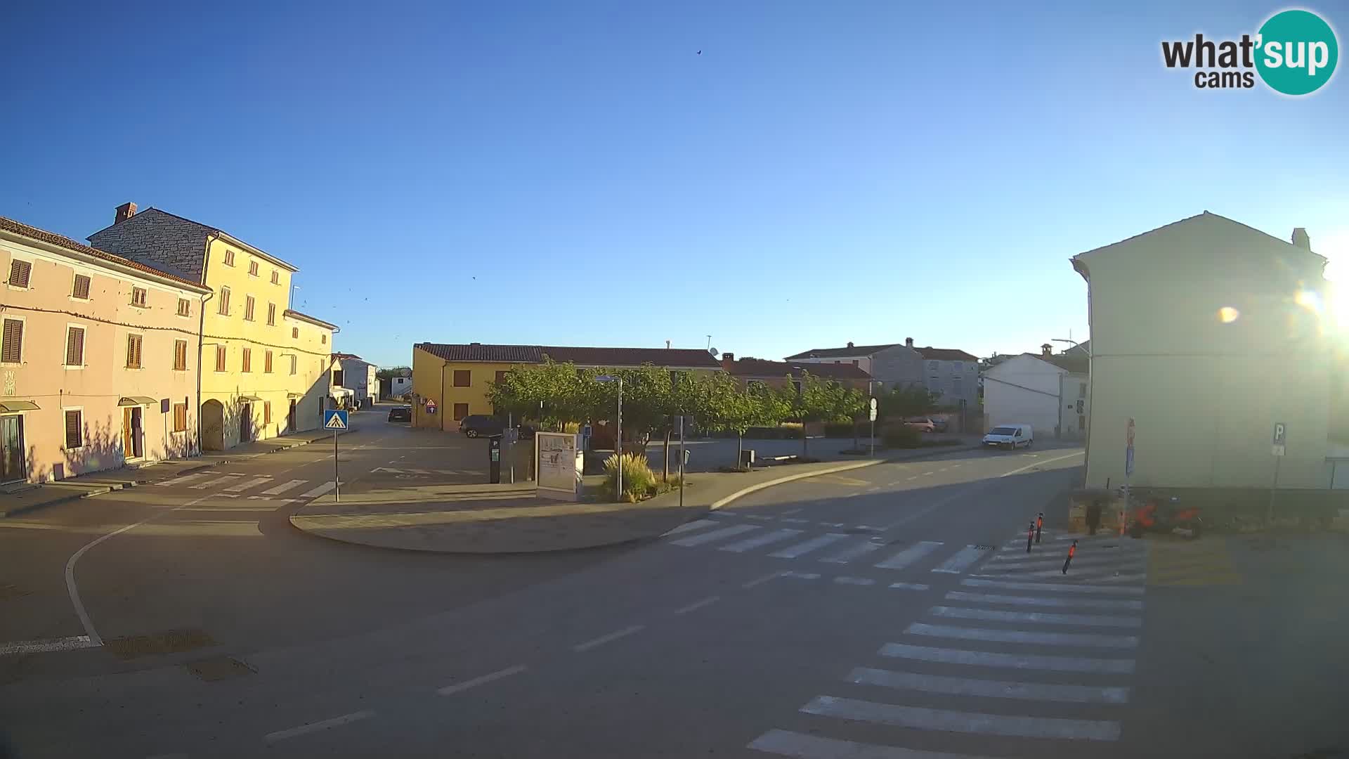Bale Trg La Musa webcam – Istria – Croatia