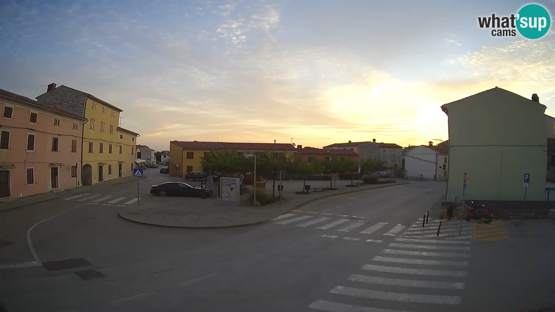 Bale, webcam de la plaza La Musa – Istria – Croacia