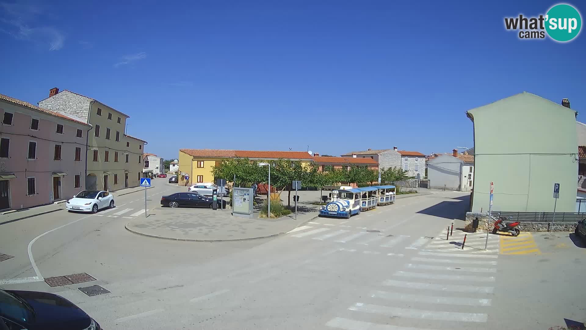 Bale, webcam de la plaza La Musa – Istria – Croacia