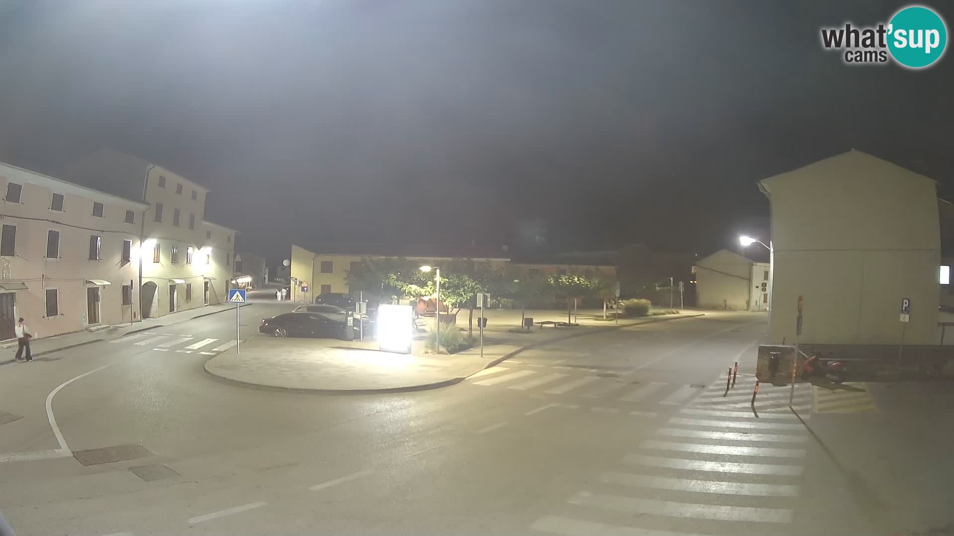 Bale, webcam de la place La Musa – Istrie – Croatie