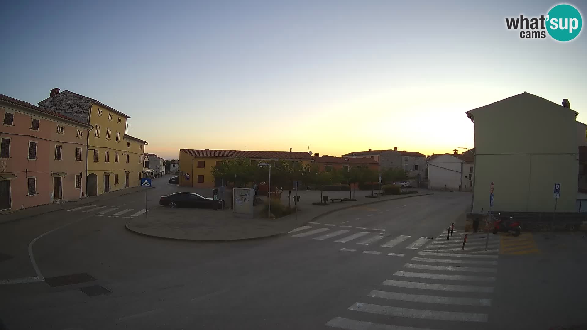 Bale Trg La Musa webcam – Istria – Croatia