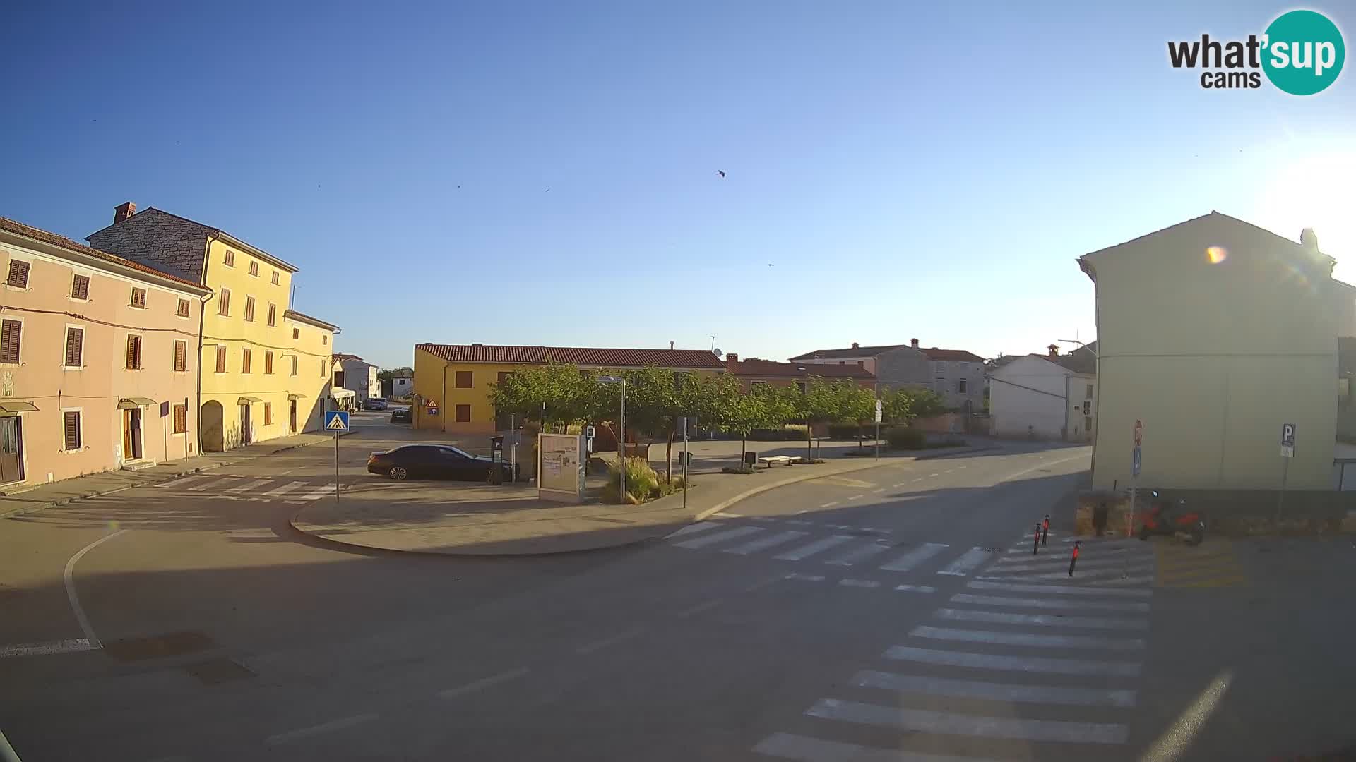 Bale, webcam de la plaza La Musa – Istria – Croacia