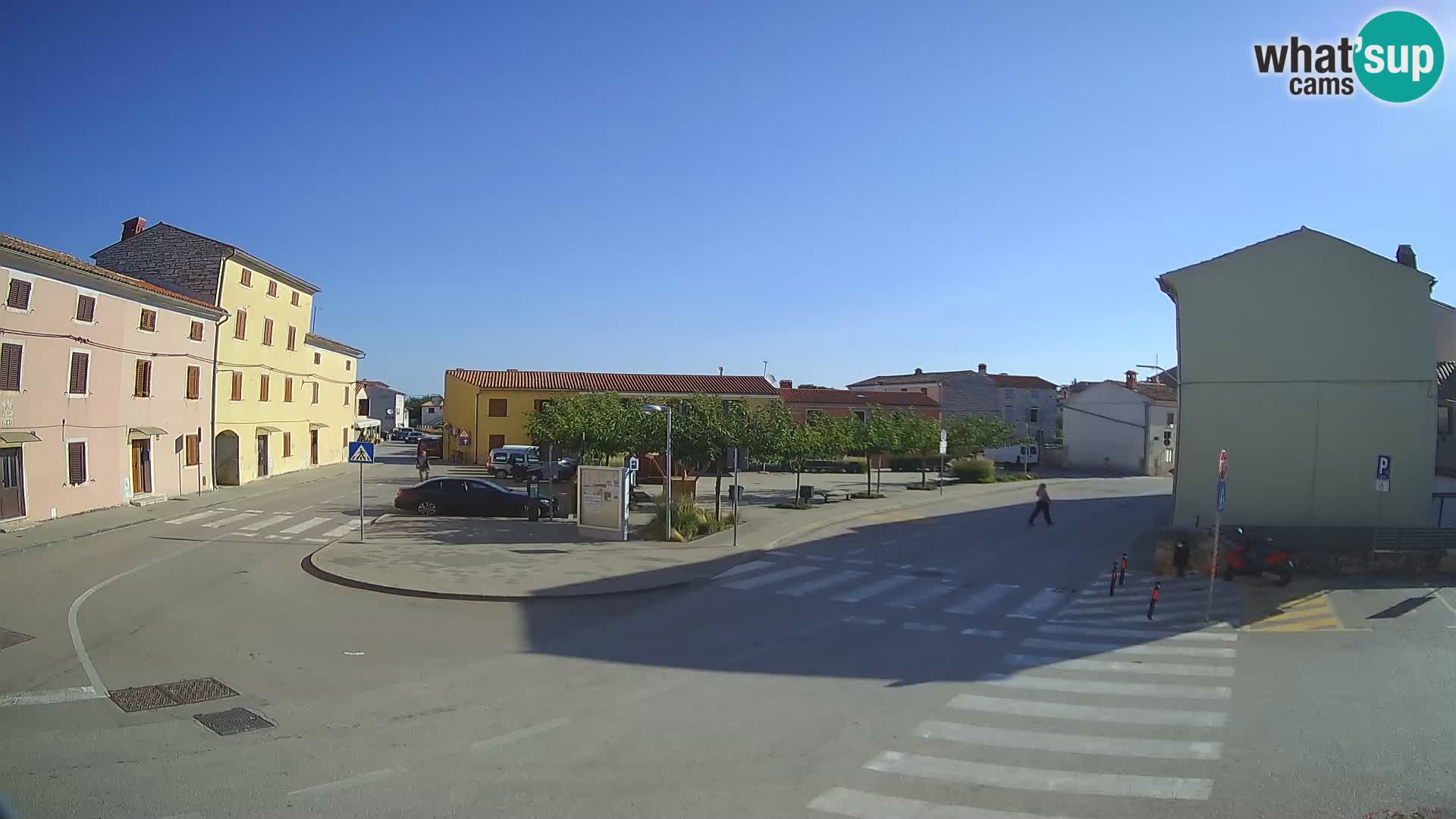 Bale, webcam de la plaza La Musa – Istria – Croacia