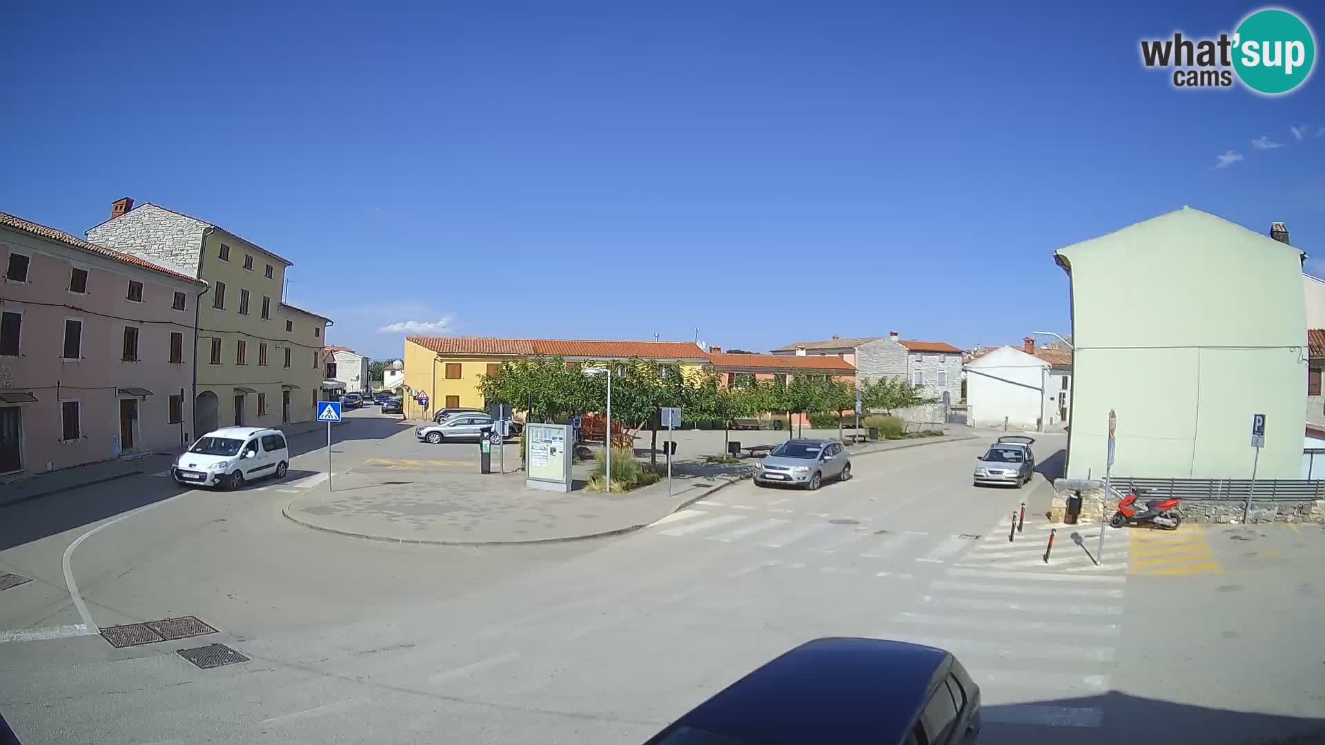 Bale Trg La Musa webcam – Istria – Croatia