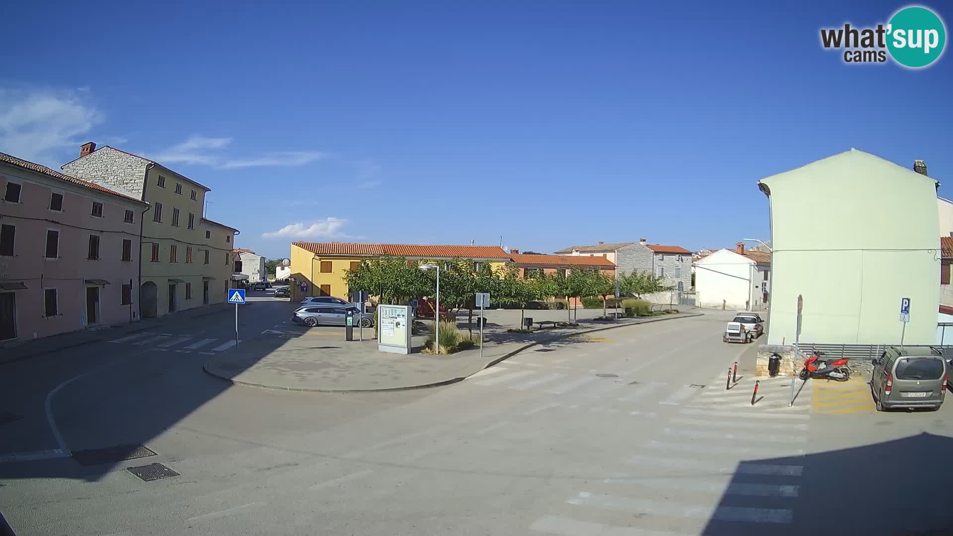 Bale Trg La Musa webcam – Istria – Croatia