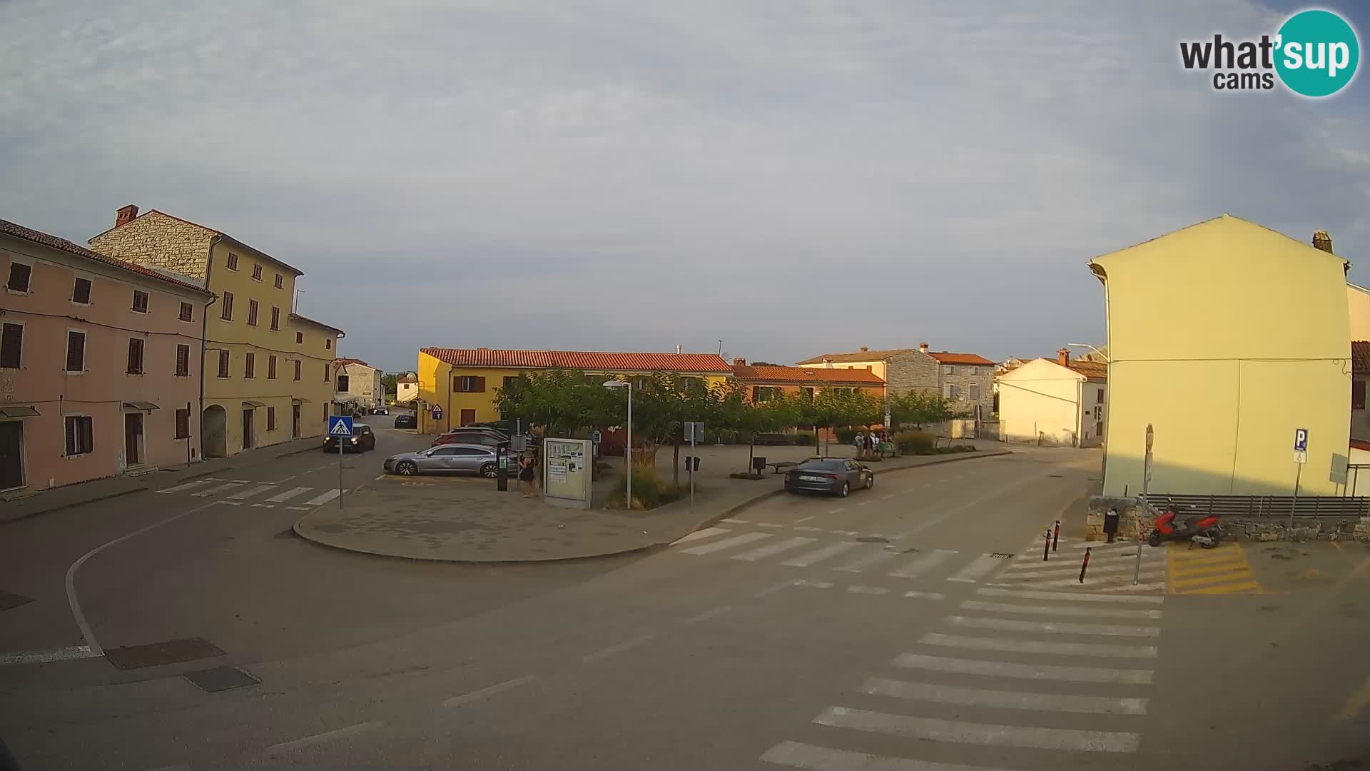 Bale Trg La Musa webcam – Istria – Croatia