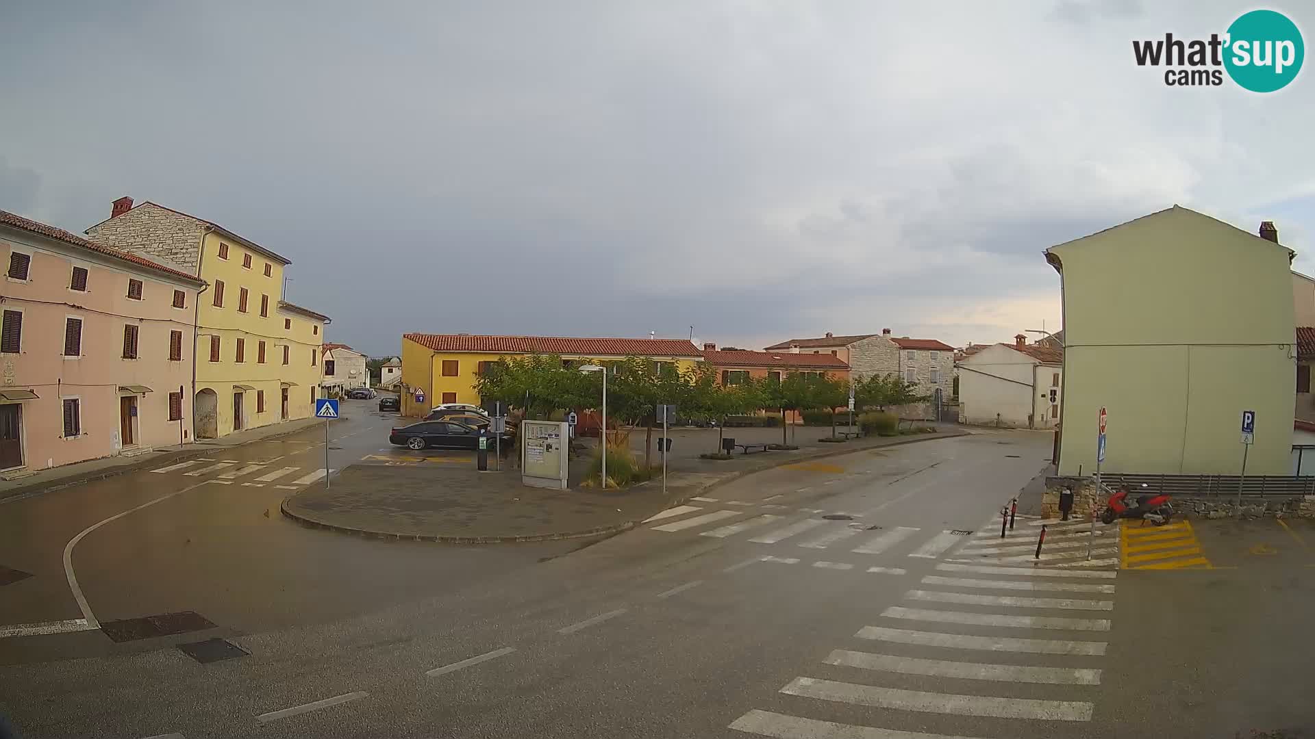 Bale, webcam de la plaza La Musa – Istria – Croacia