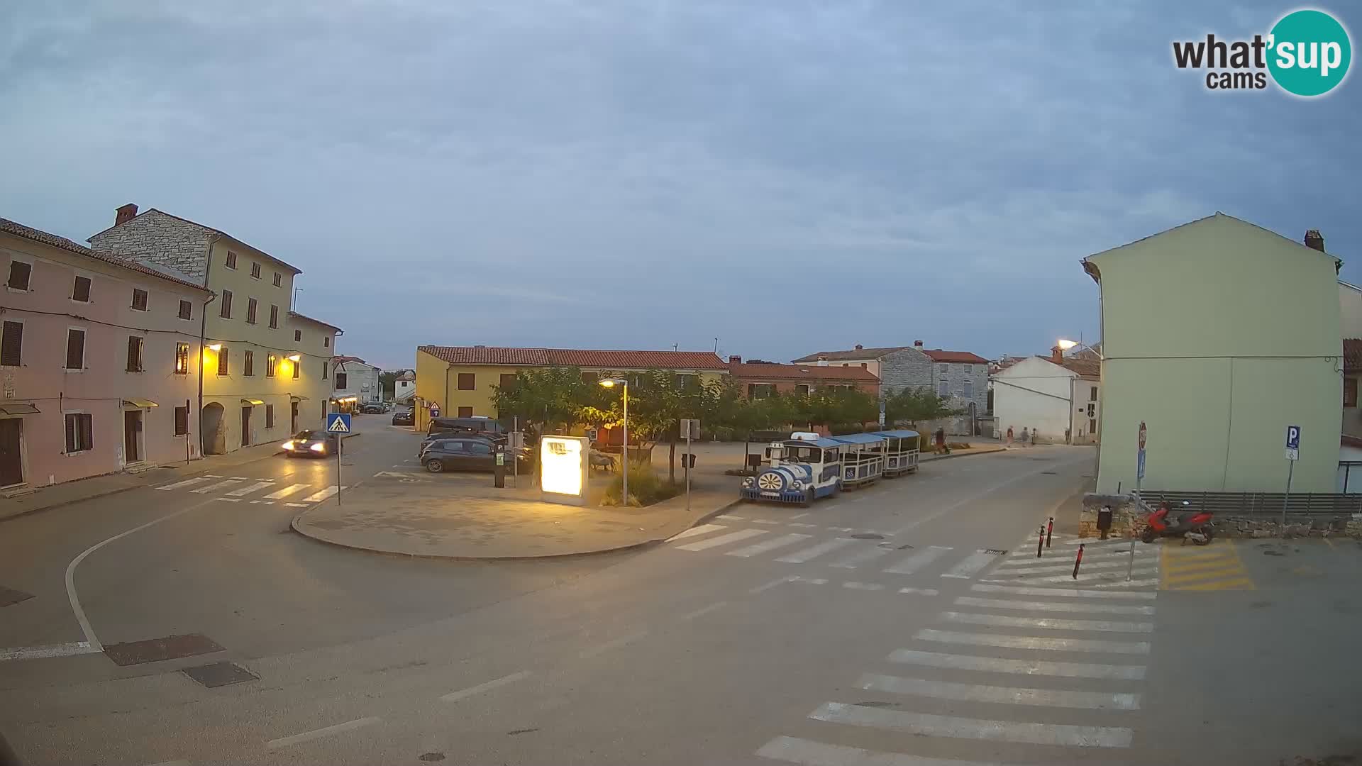 Bale, webcam de la plaza La Musa – Istria – Croacia