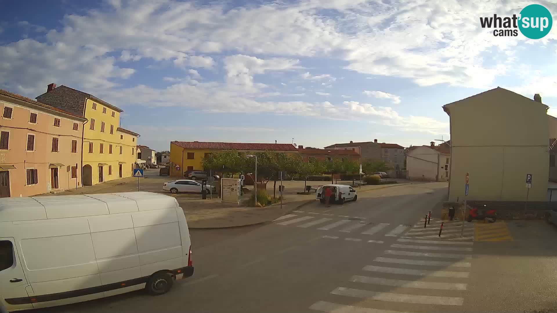 Bale Trg La Musa spletna kamera – Istra – Hrvaška