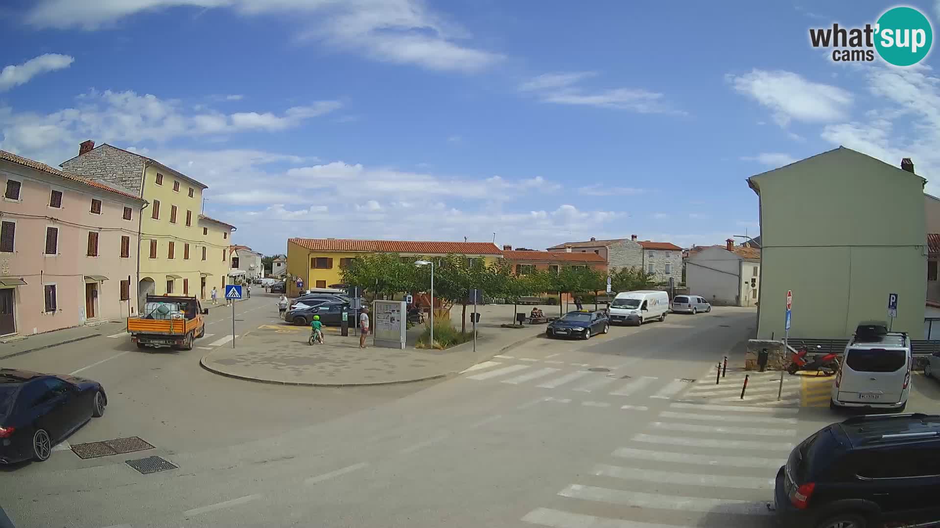 Bale Trg La Musa webcam – Istria – Croatia
