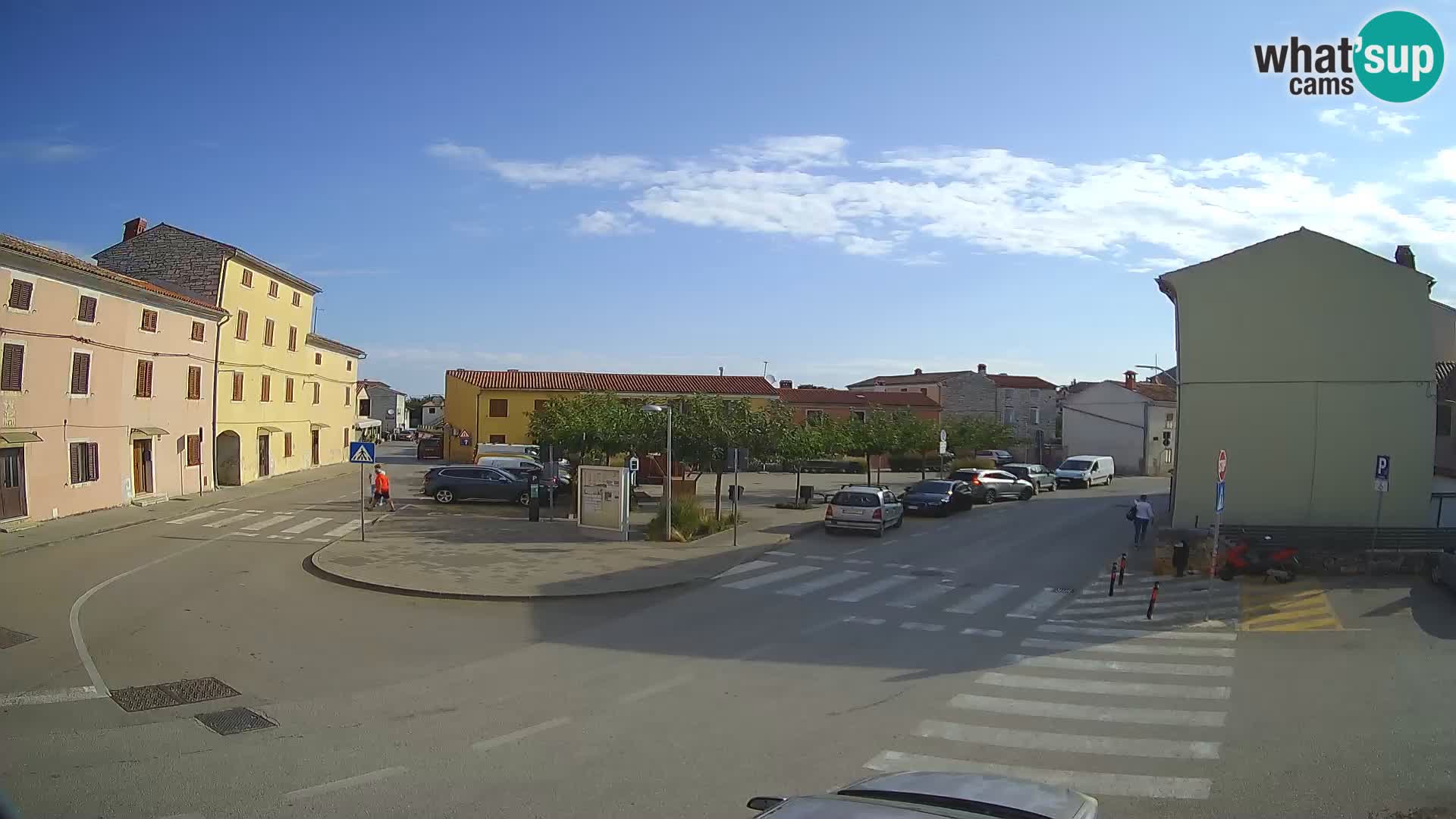 Bale Trg La Musa webcam – Istria – Croatia