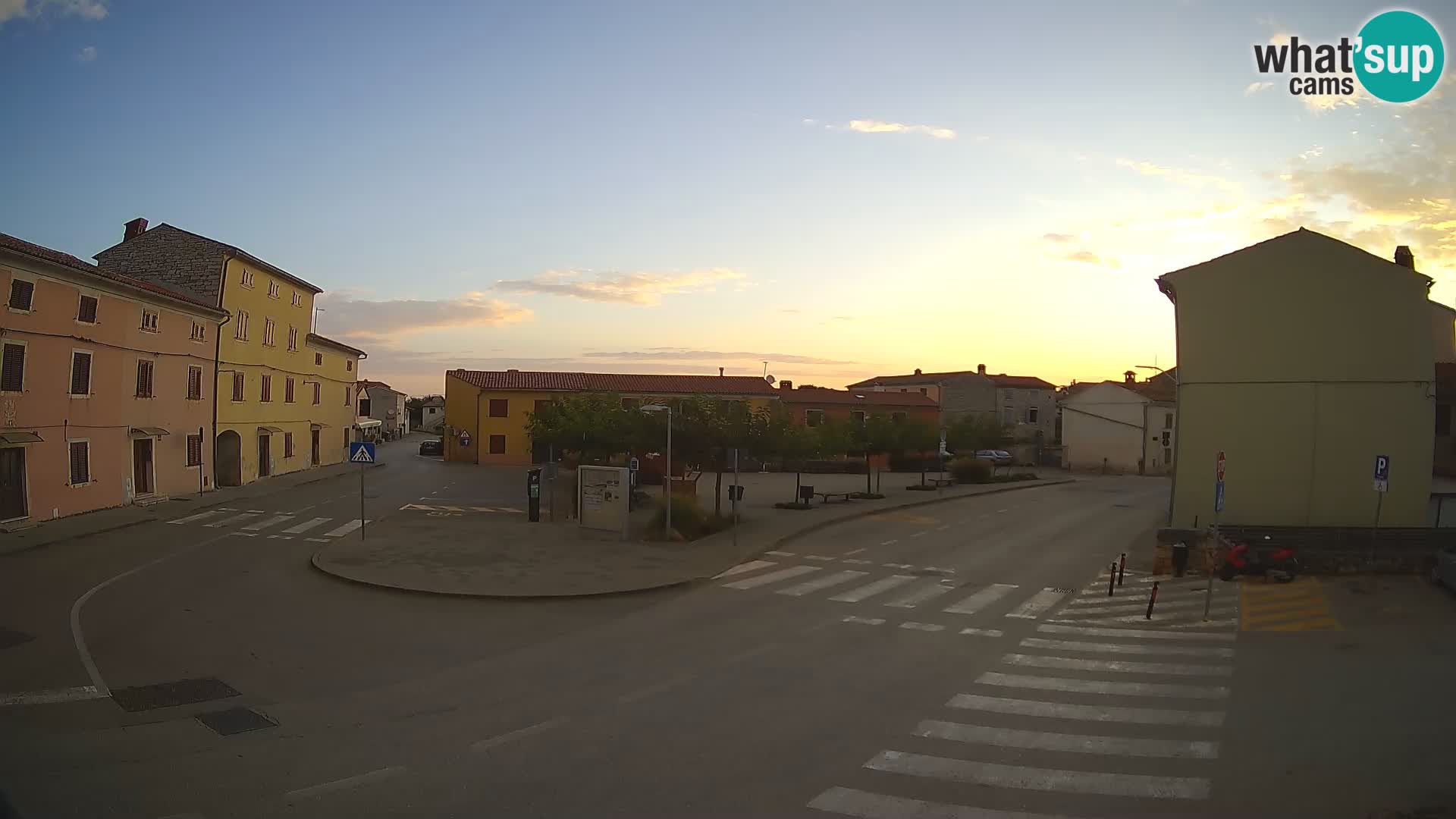 Bale, webcam de la plaza La Musa – Istria – Croacia