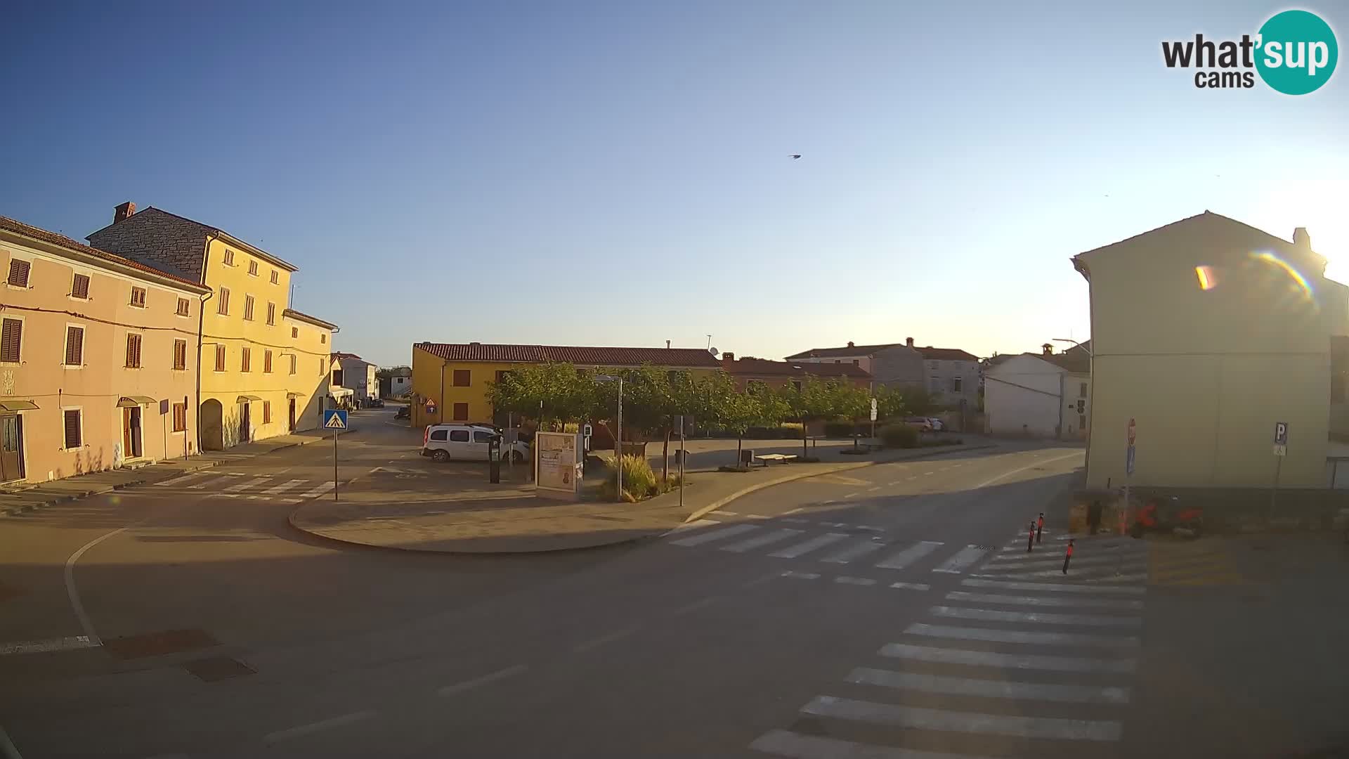 Bale Trg La Musa webcam – Istria – Croatia