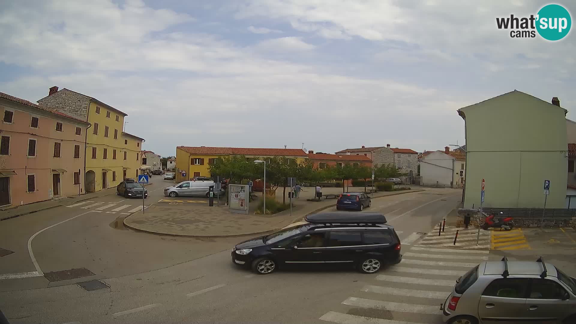 Bale, webcam de la plaza La Musa – Istria – Croacia