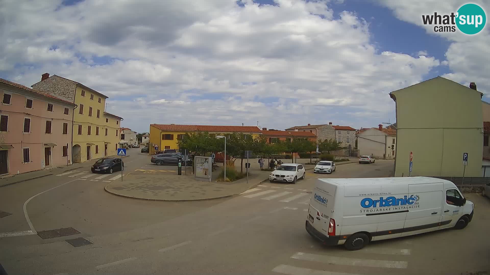 Bale, webcam de la plaza La Musa – Istria – Croacia