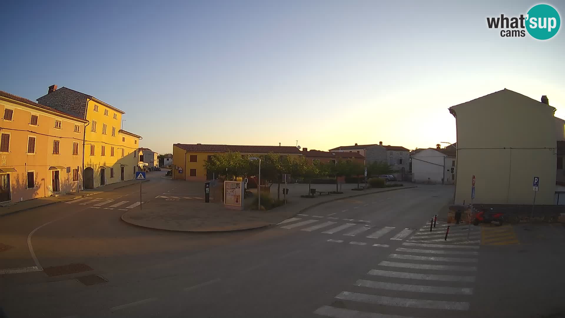 Bale Trg La Musa webcam – Istria – Croatia