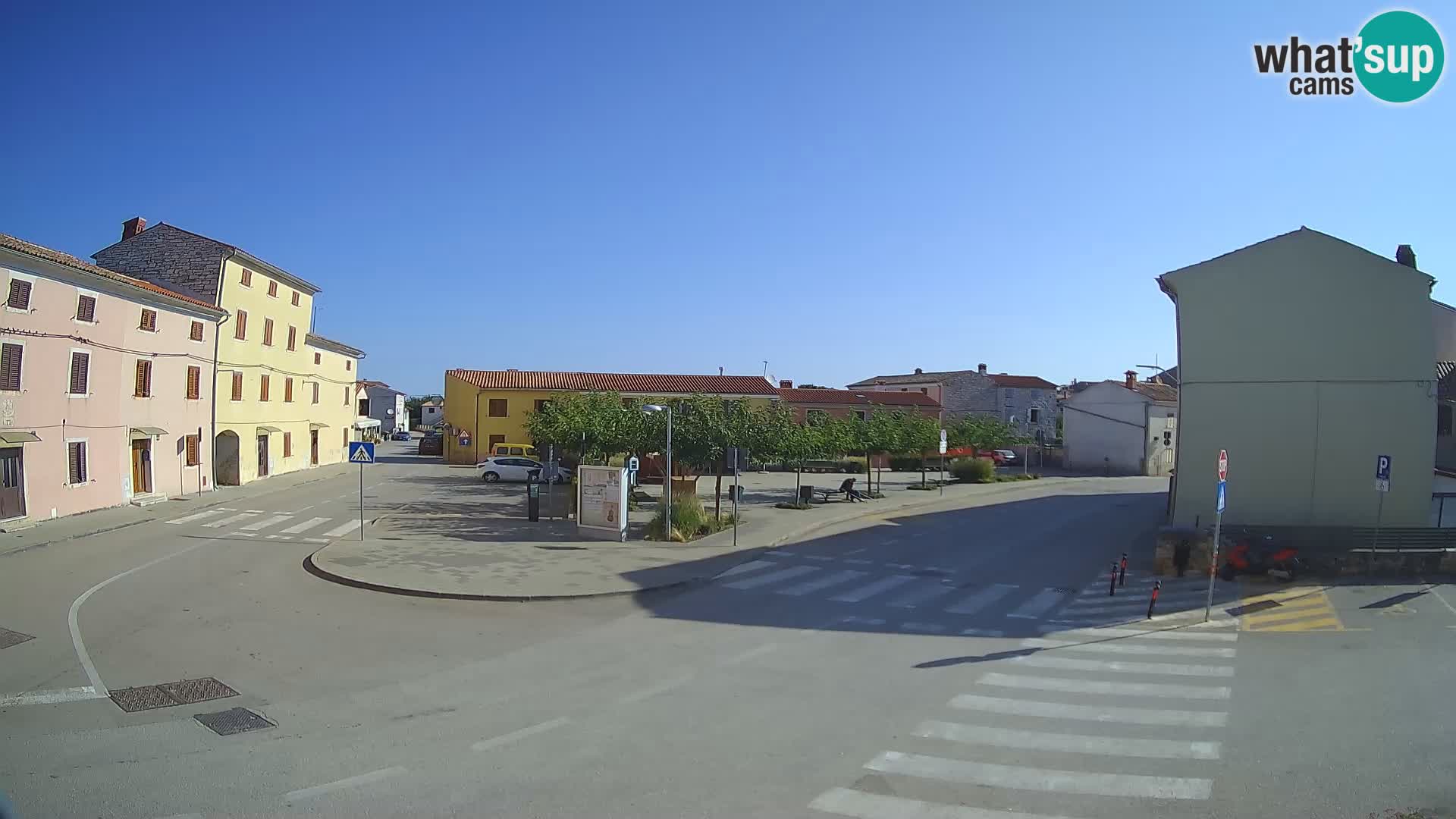 Bale Trg La Musa webcam – Istria – Croatia