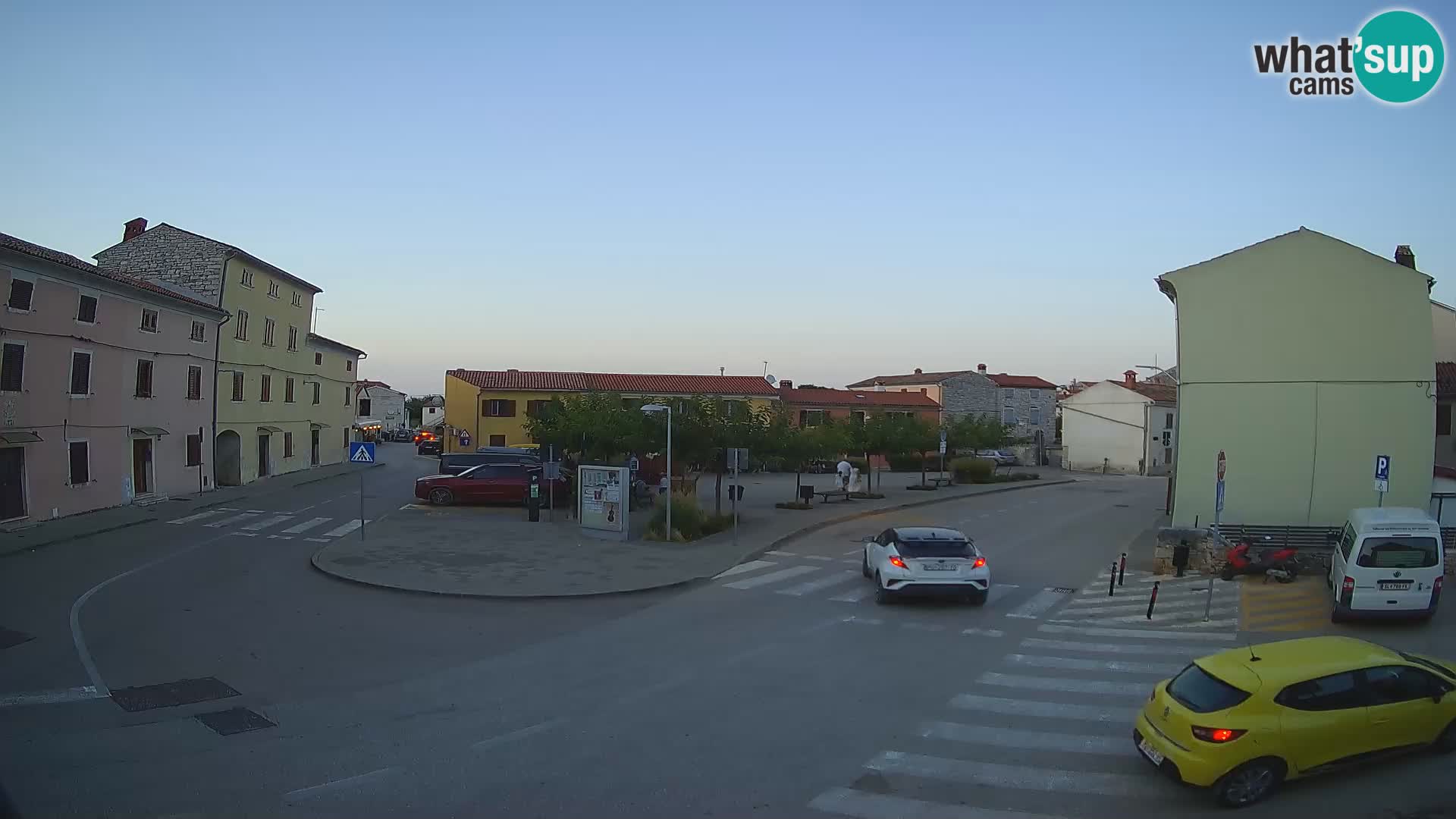 Bale, webcam de la place La Musa – Istrie – Croatie