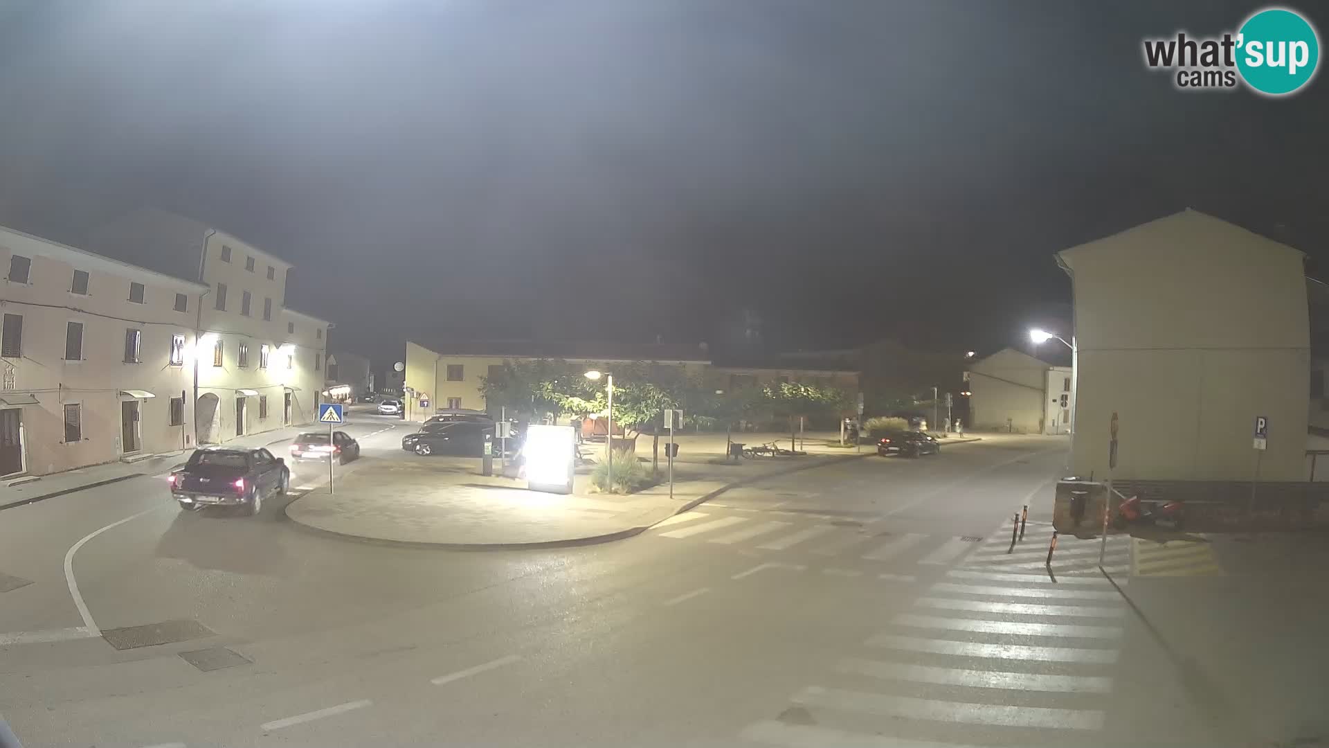 Bale, webcam de la place La Musa – Istrie – Croatie