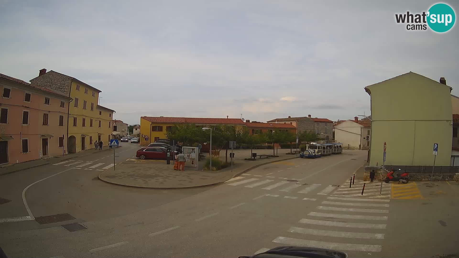 Bale, webcam de la plaza La Musa – Istria – Croacia